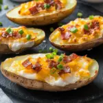 Ultimate Loaded Baked Potato Skins for Easy Comfort Food 44 Baked Potato Skins