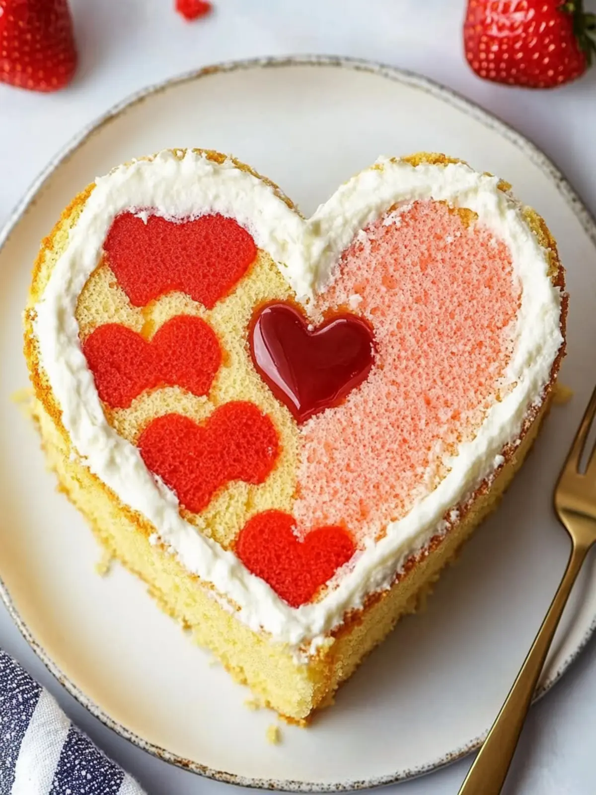 Heart Surprise Cake: Whip Up Joy with This Easy Recipe! 5 Heart Surprise Cake