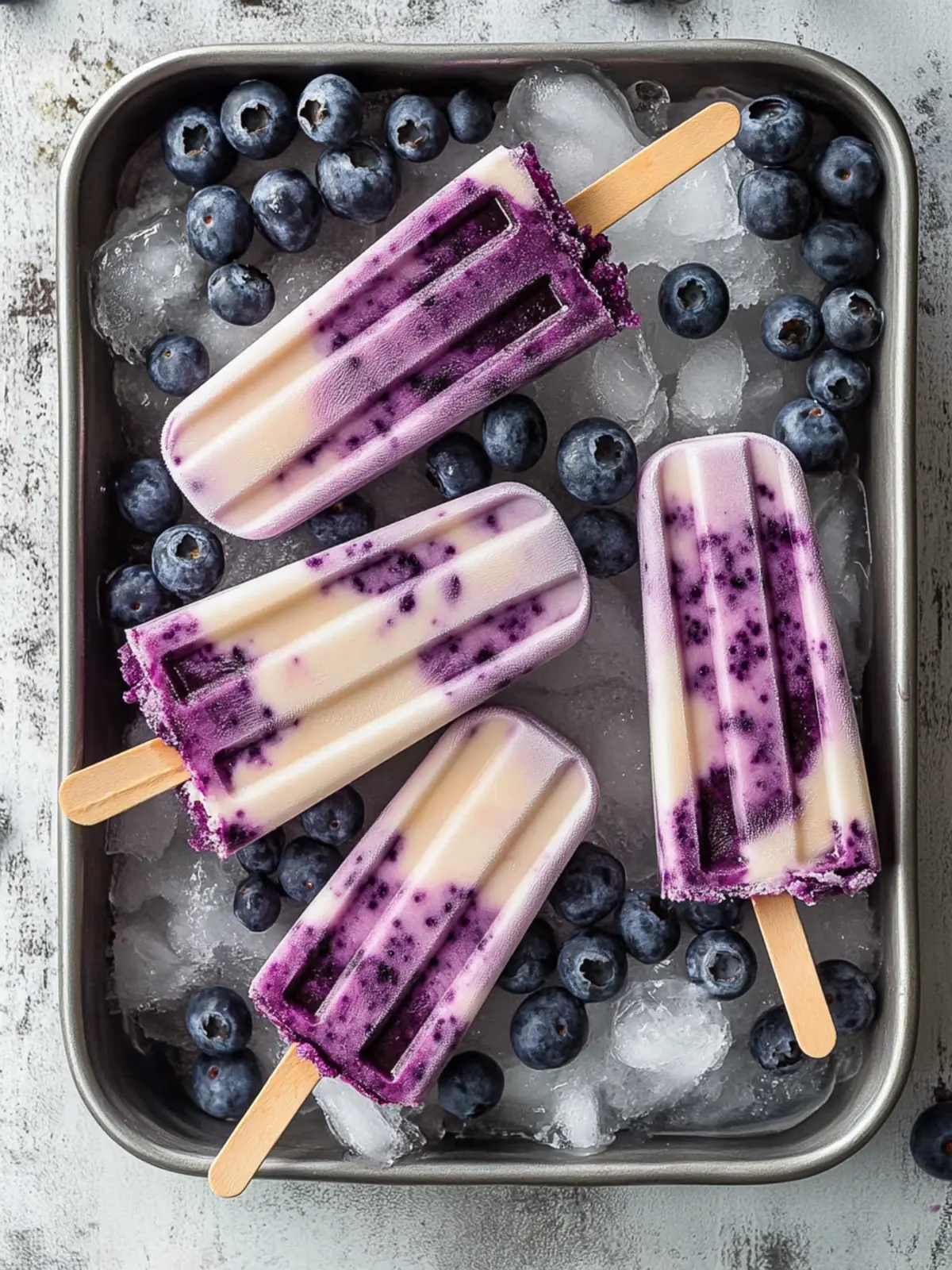 Blueberry Cheesecake Ice Pops That Taste Like Summer Bliss 4 Blueberry Cheesecake Ice Pops