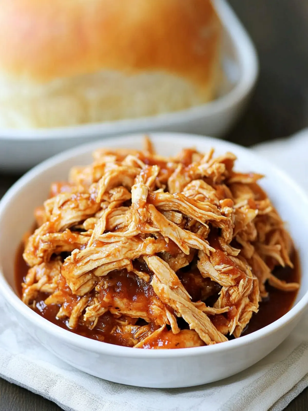 Savory Secrets: The Best Crockpot BBQ Chicken Made Easy 4 The Best Crockpot BBQ Chicken (Easy Pulled Chicken)