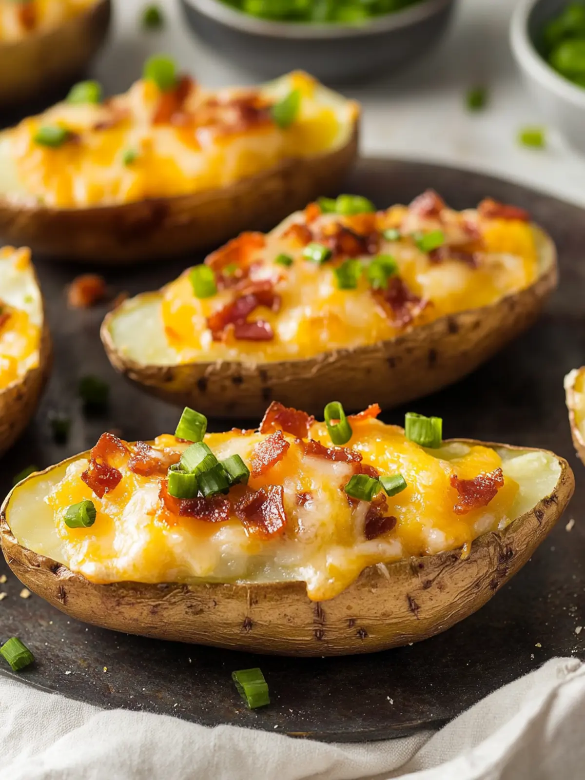 Ultimate Loaded Baked Potato Skins for Easy Comfort Food 3 Baked Potato Skins