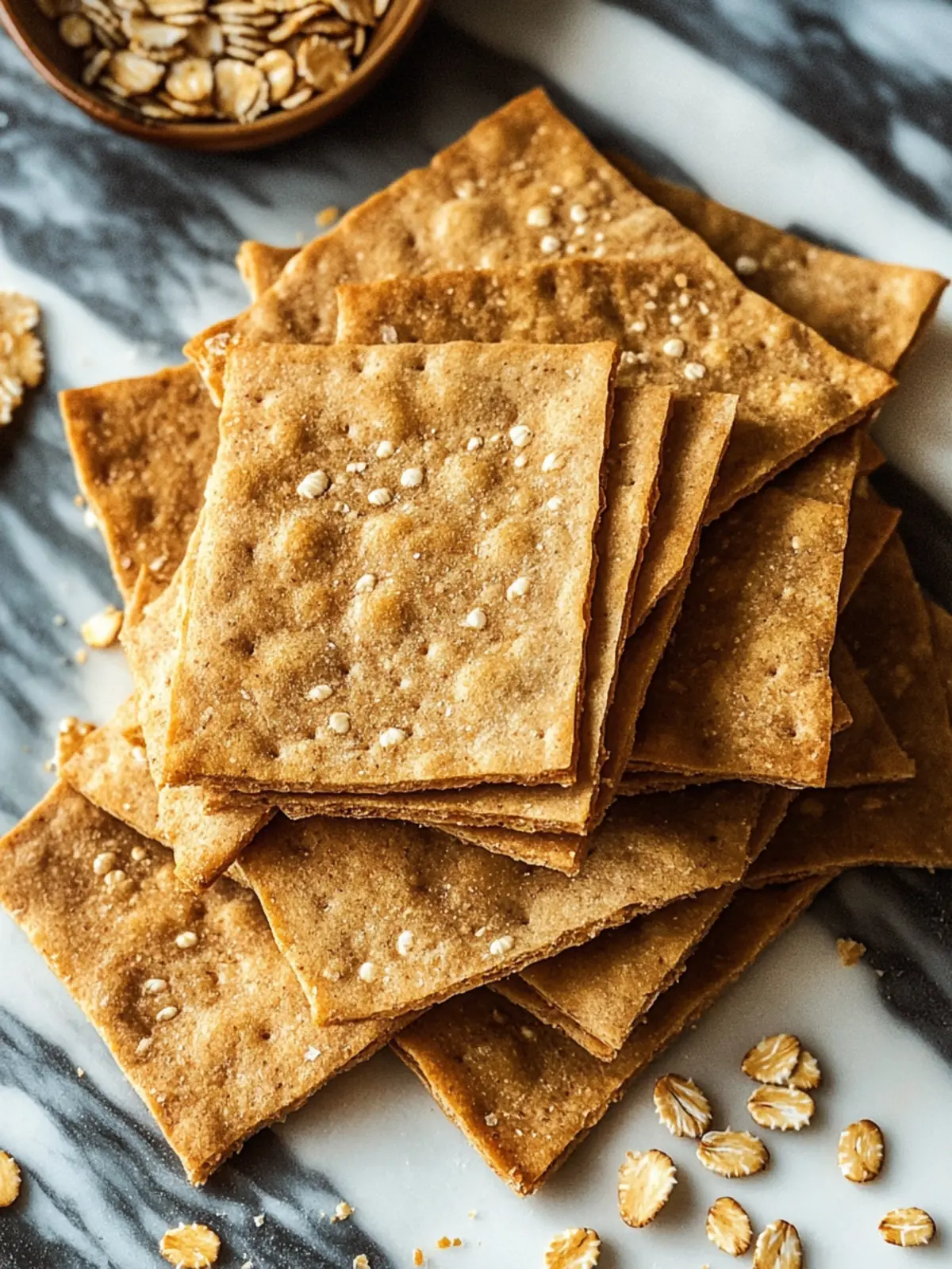 Crispy Buckwheat Crackers: The Perfect Homemade Snack 2 Buckwheat Crackers