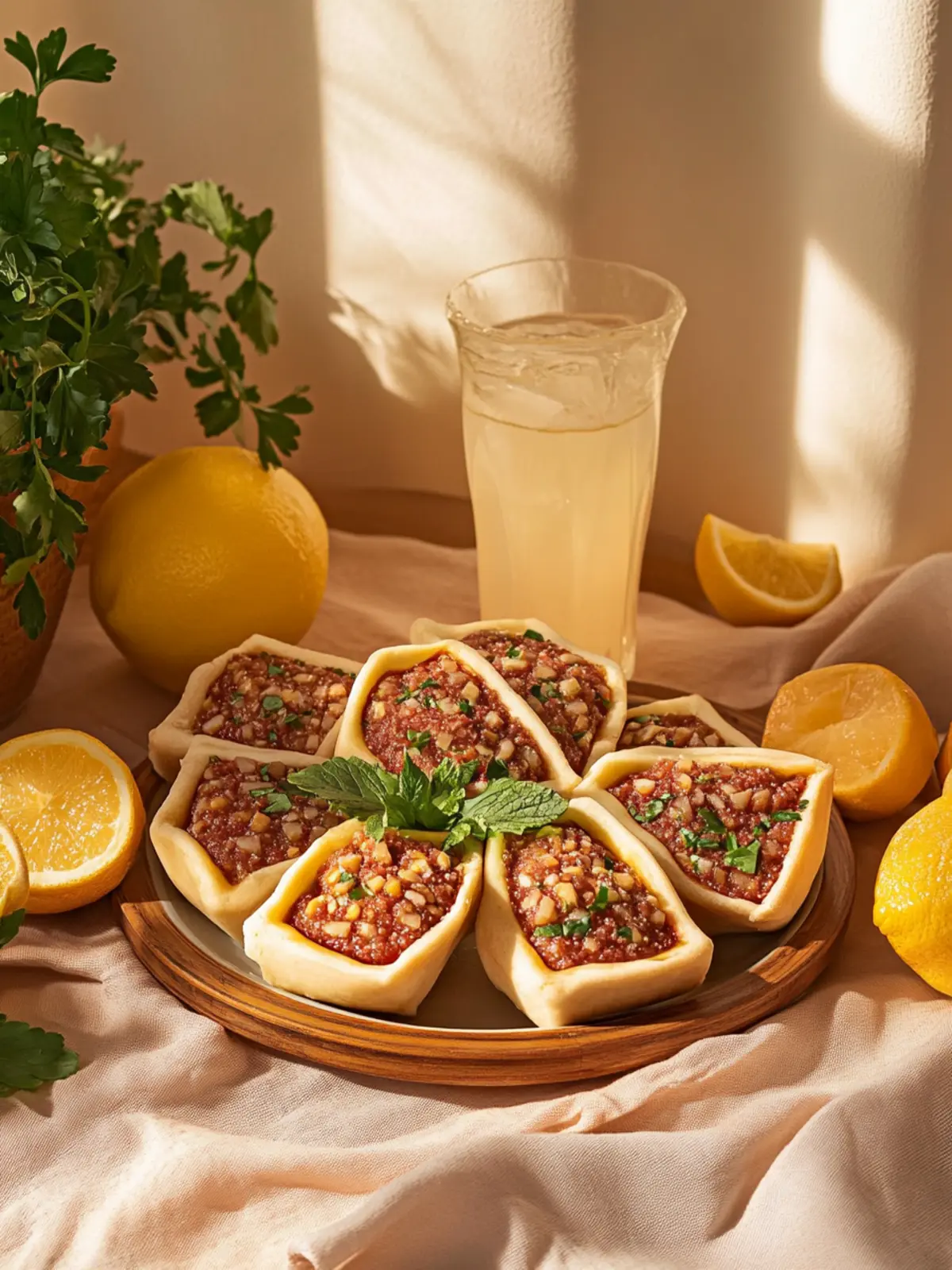 Mouthwatering Sfiha Perfection: Homemade Flavor Adventure 2 Sfiha or Esfiha