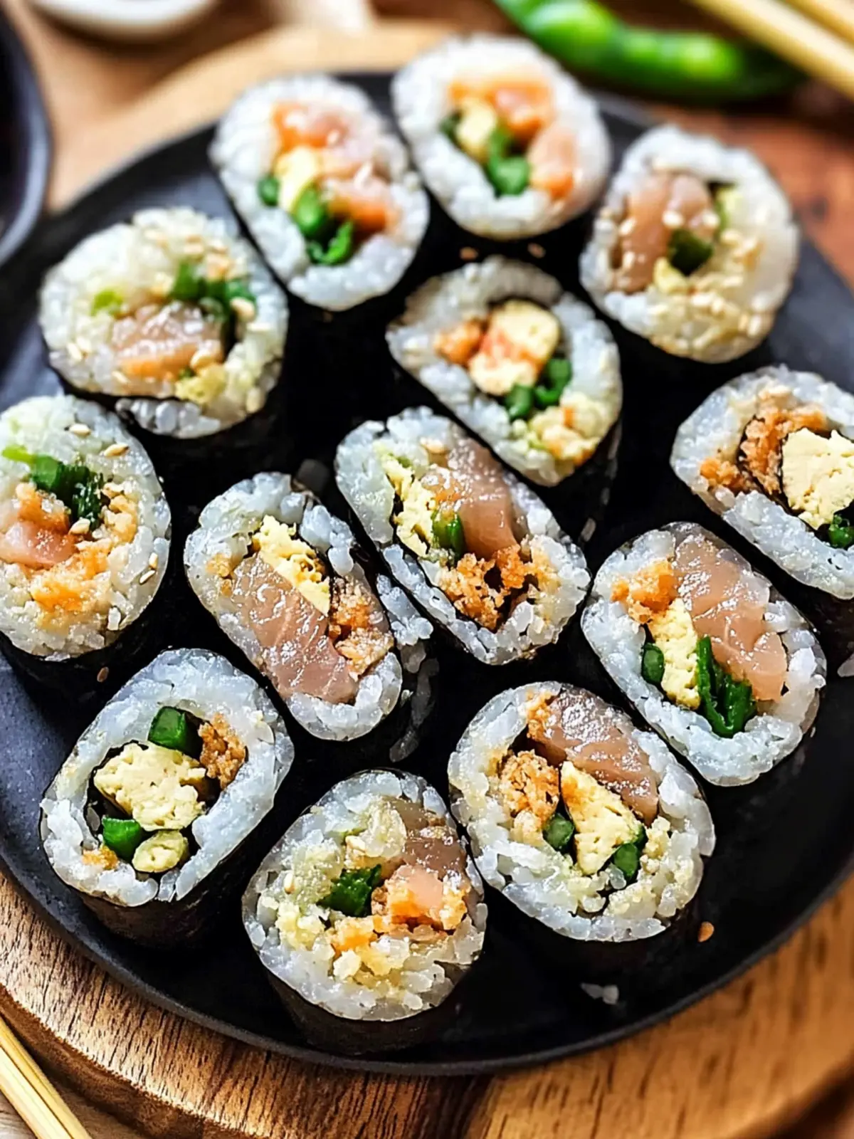 Spicy Tuna Kimbap Rolls that Will Elevate Your Dinner Game 5 Spicy Tuna Kimbap Rolls