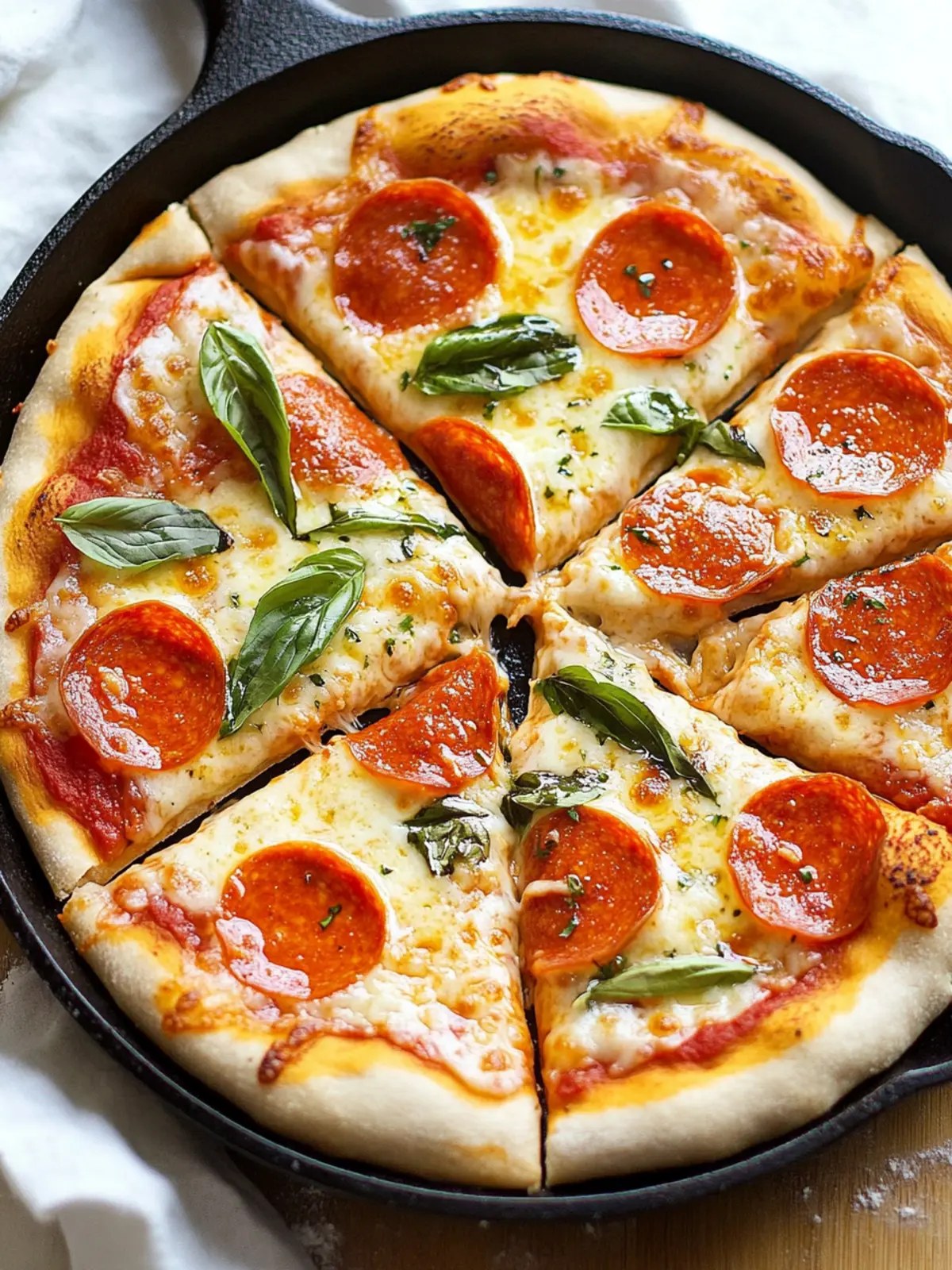 Cast Iron Skillet Pizza That Turns You Into a Pro Chef 4 Cast Iron Skillet Pizza