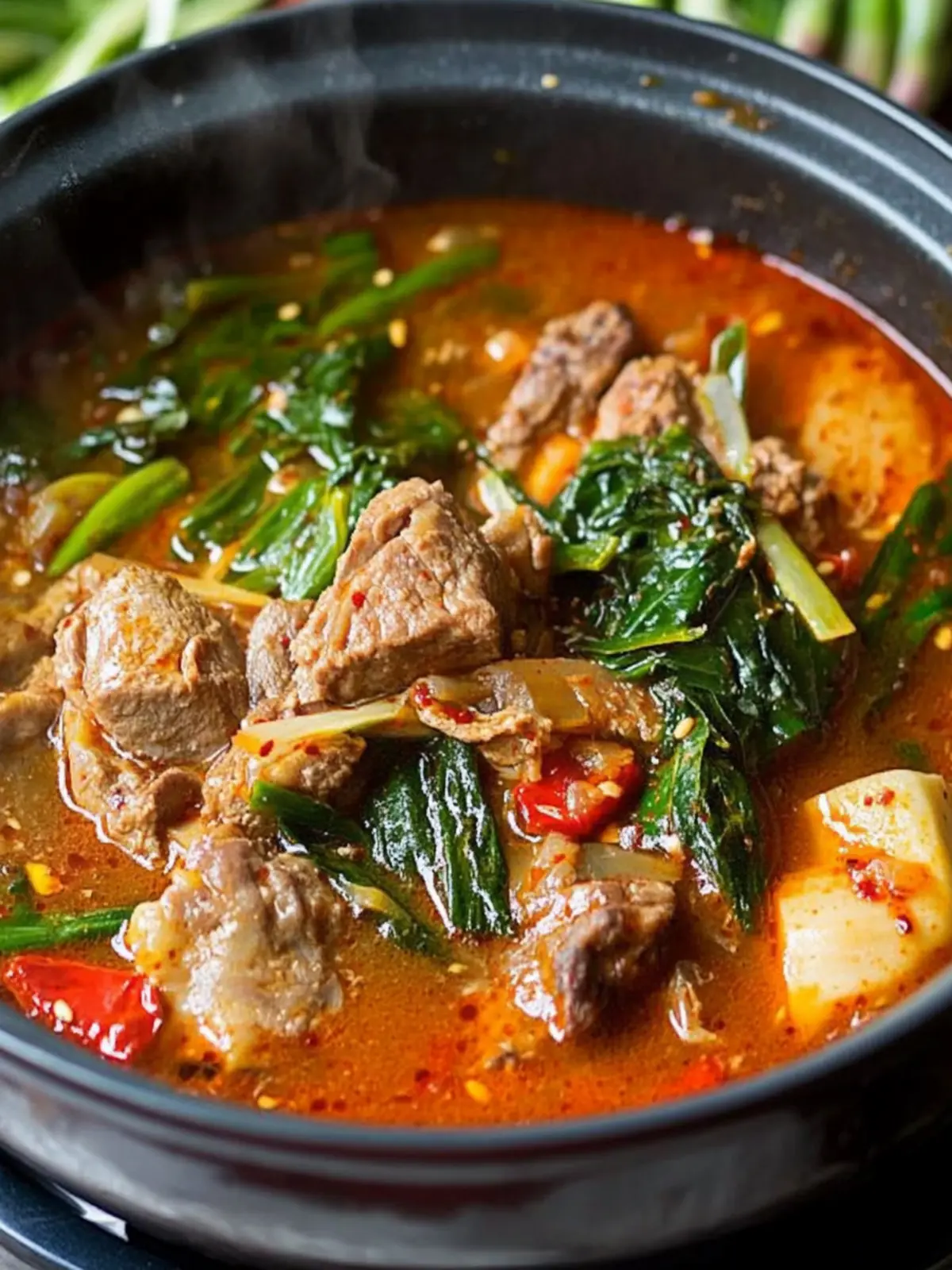 Instant Pot Gamjatang: Savory Korean Spicy Pork Bone Bliss 5 Instant Pot Gamjatang (Korean Spicy Pork Bone Stew)