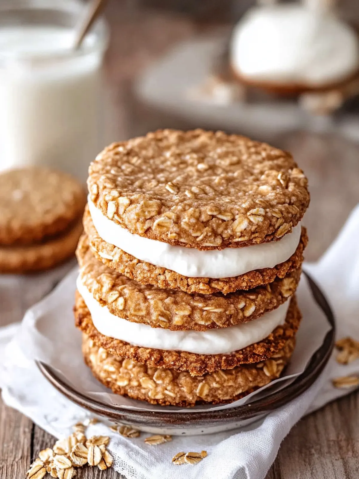Irresistible Homemade Oatmeal Cream Pies You'll Crave 3 Homemade Oatmeal Cream Pies