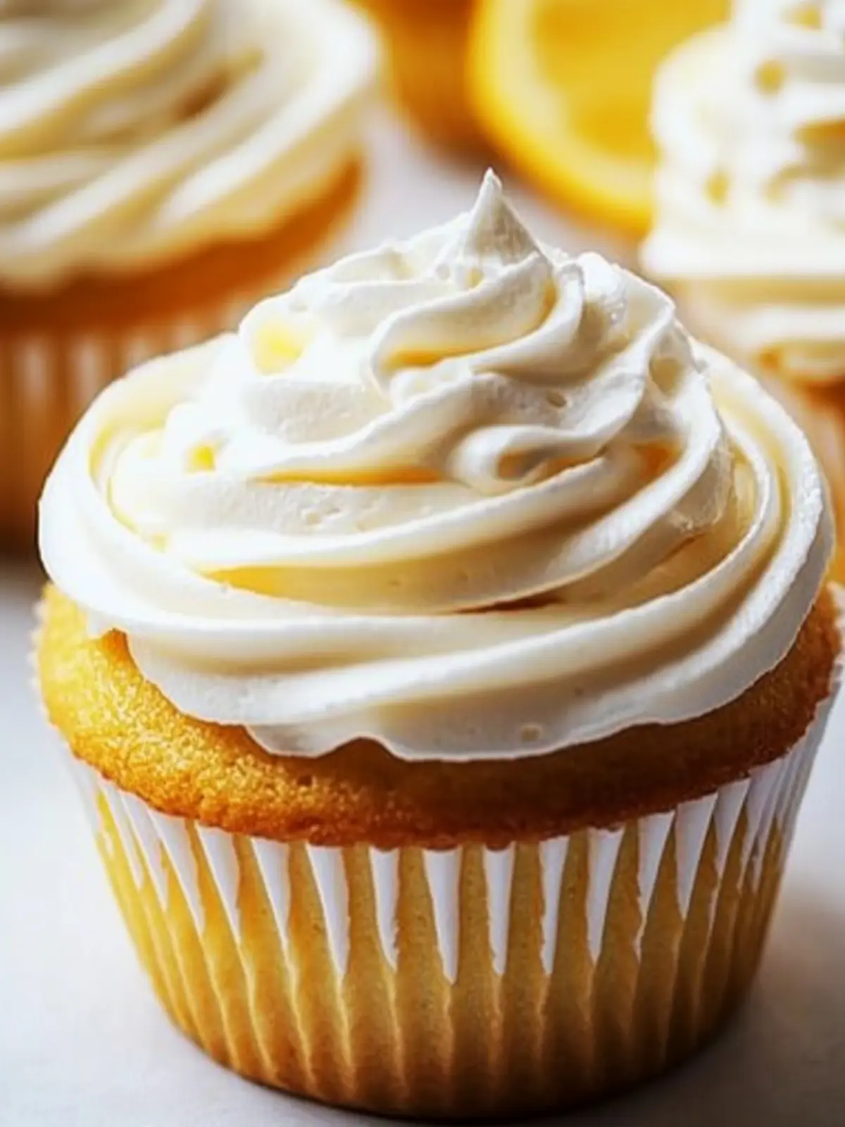 Irresistible Orange Cupcakes with Silky Italian Meringue 4 Orange Cupcakes with Italian Meringue