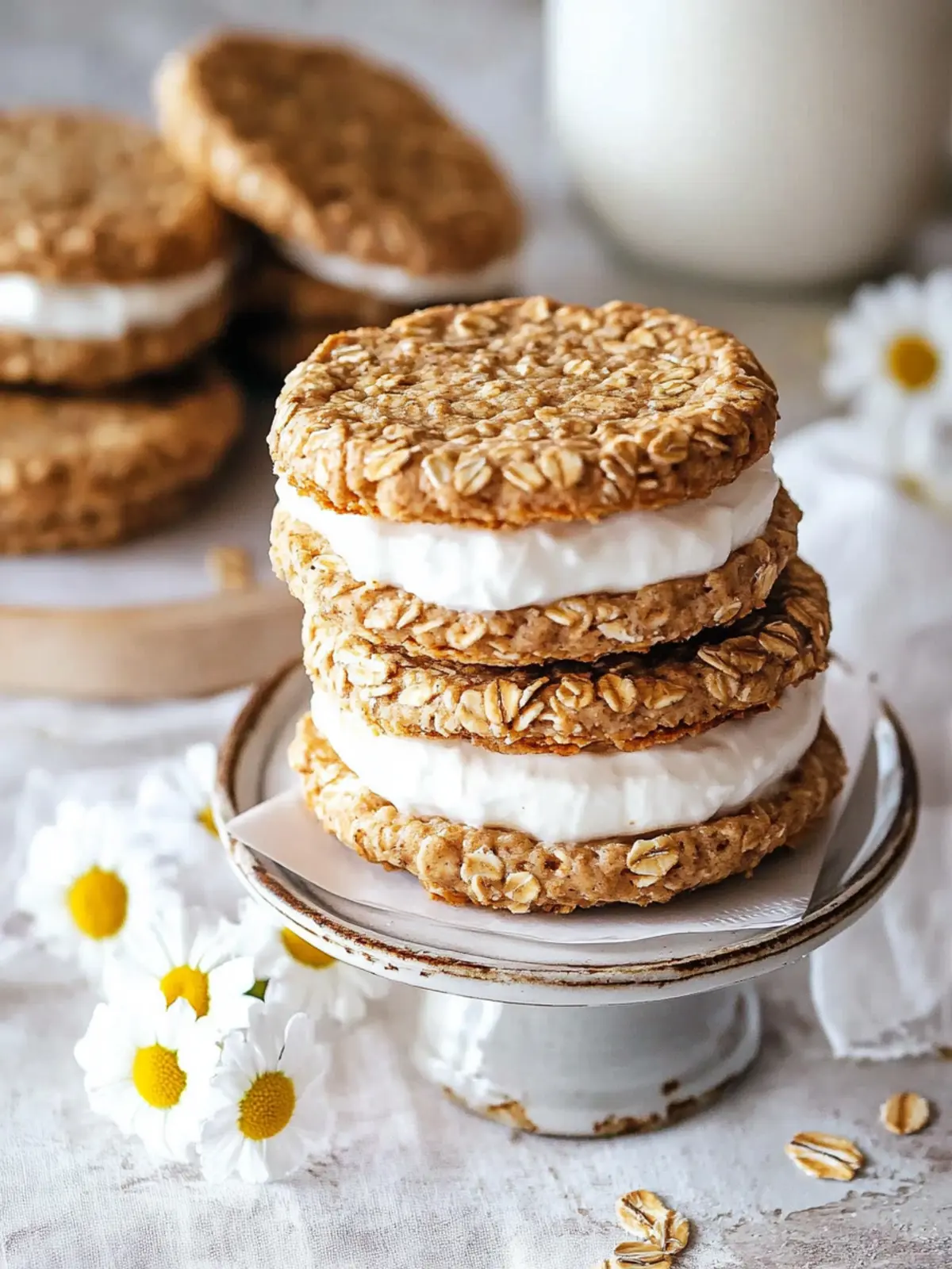 Irresistible Homemade Oatmeal Cream Pies You'll Crave 4 Homemade Oatmeal Cream Pies