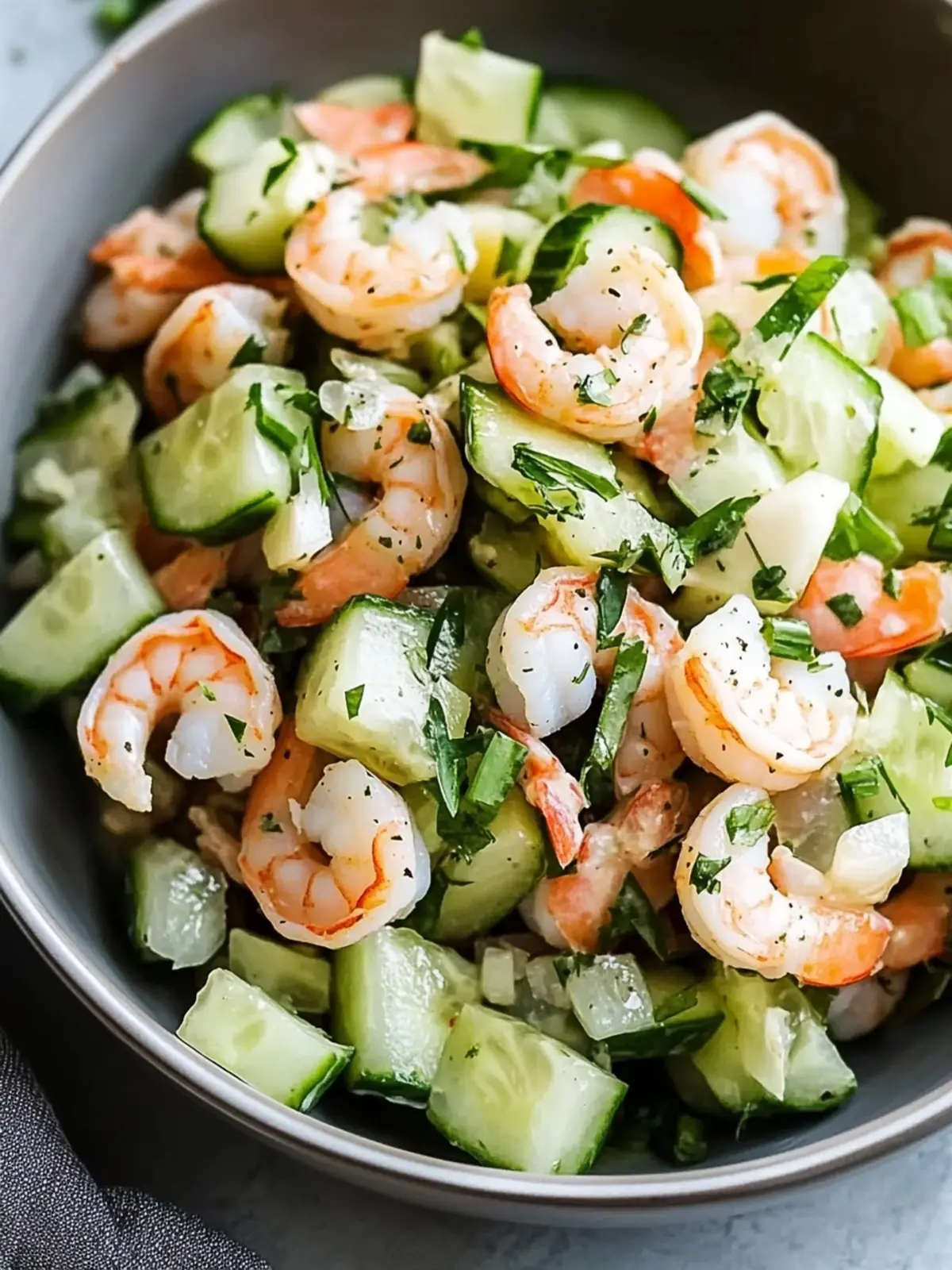 Zesty Cucumber Shrimp Salad for Quick Healthy Meals 4 Cucumber Shrimp Salad