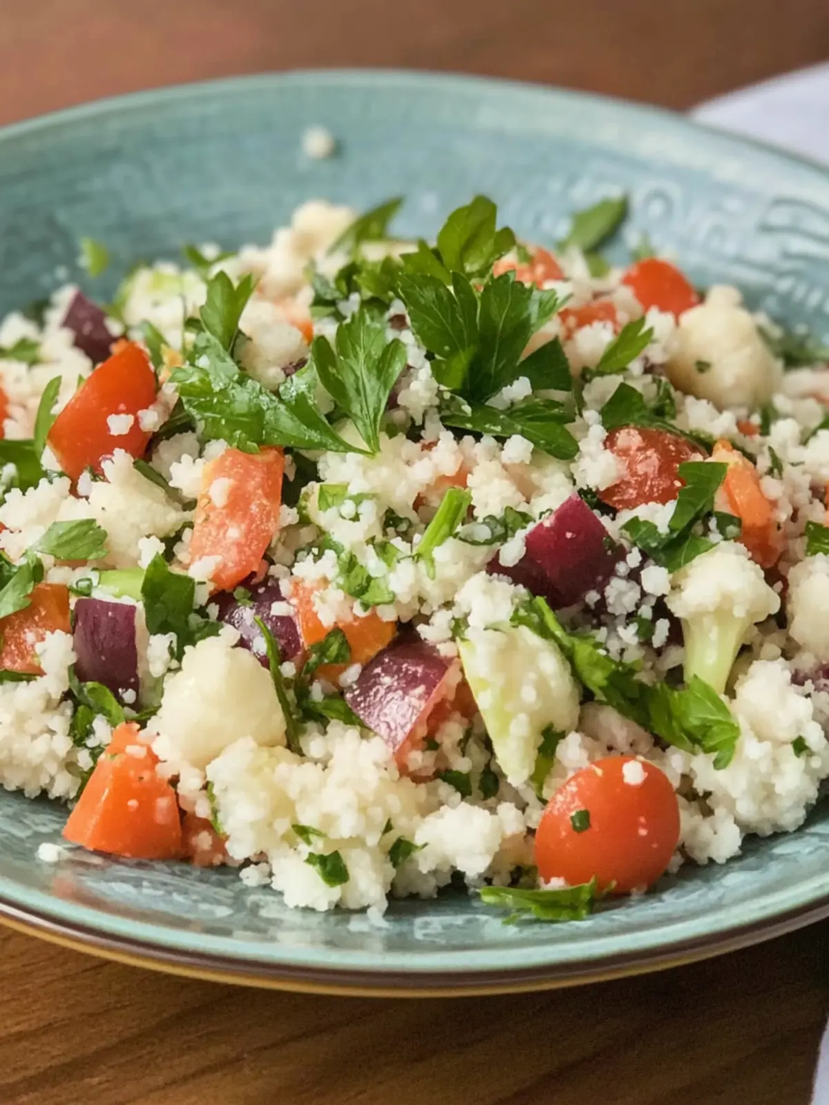 Delicious Disability Month Mediterranean Cauliflower Couscous Salad 5 Disability Month Mediterranean Cauliflower Couscous Salad