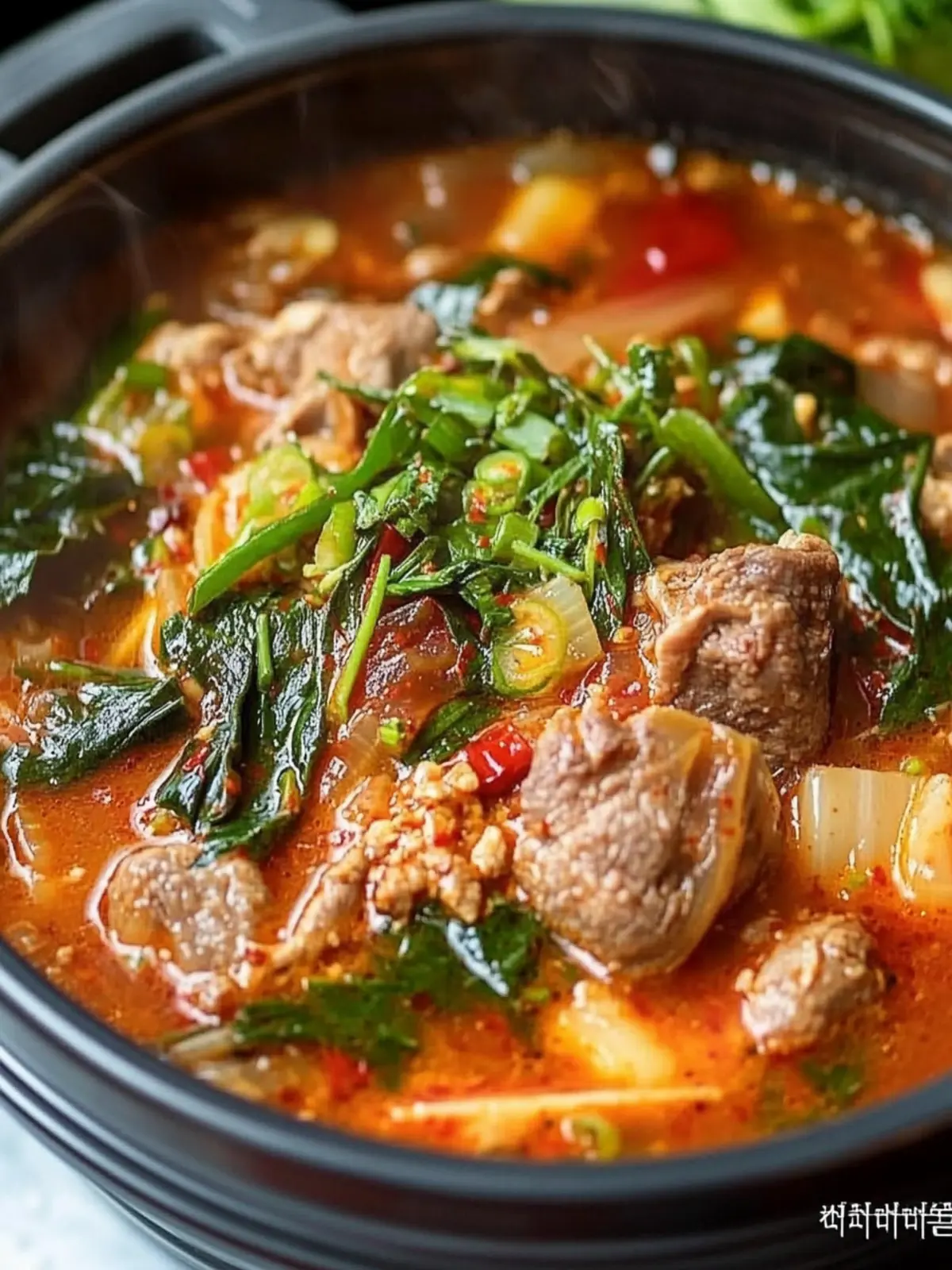 Instant Pot Gamjatang: Savory Korean Spicy Pork Bone Bliss 4 Instant Pot Gamjatang (Korean Spicy Pork Bone Stew)