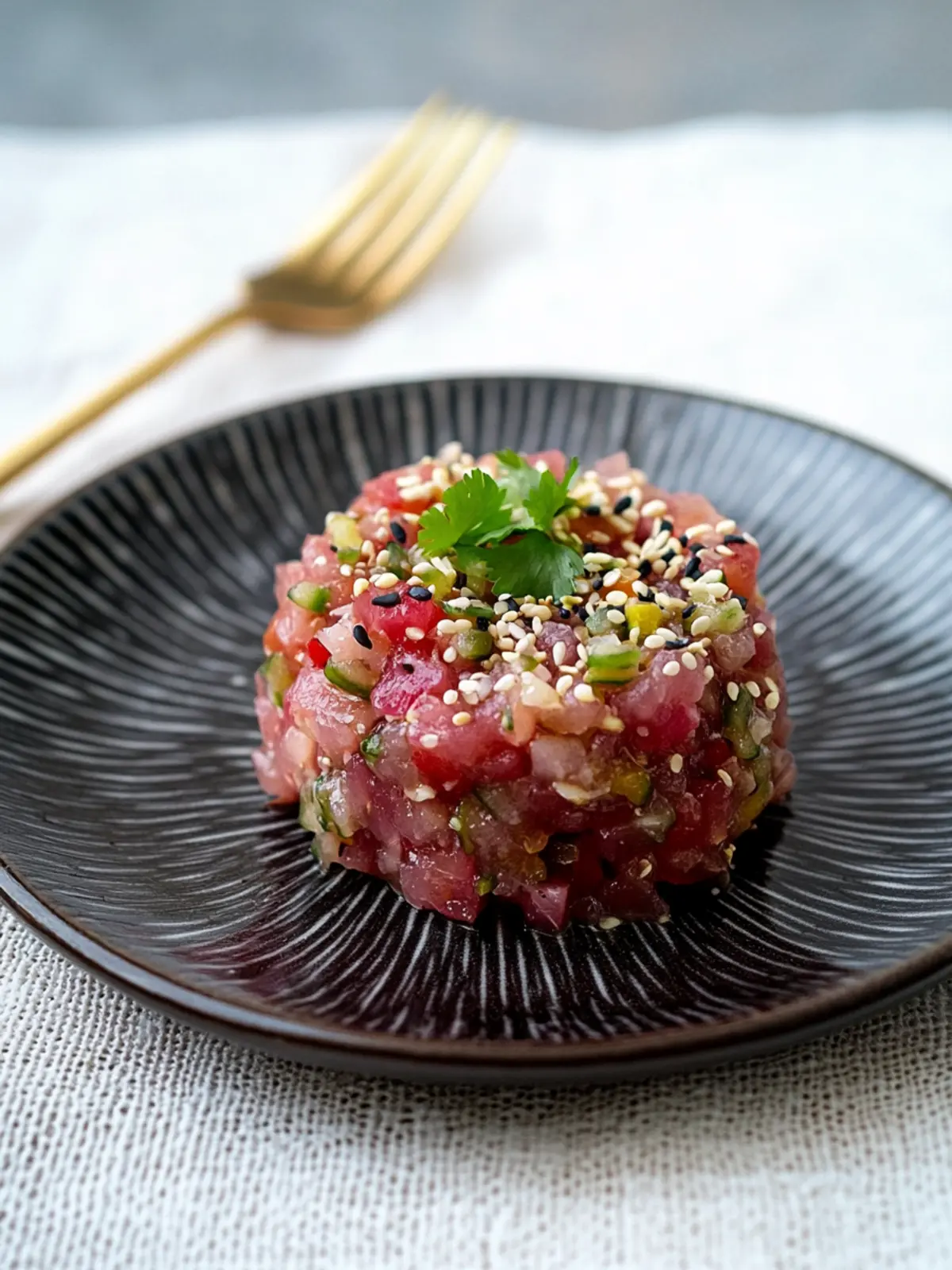 Luscious Sesame Ginger Tuna Tartare for Easy Gourmet Nights 4 Sesame Ginger Tuna Tartare