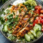 Father's Day Chicken Shawarma Crispy Rice Salad Delight 2 Father's Day Chicken Shawarma Crispy Rice Salad