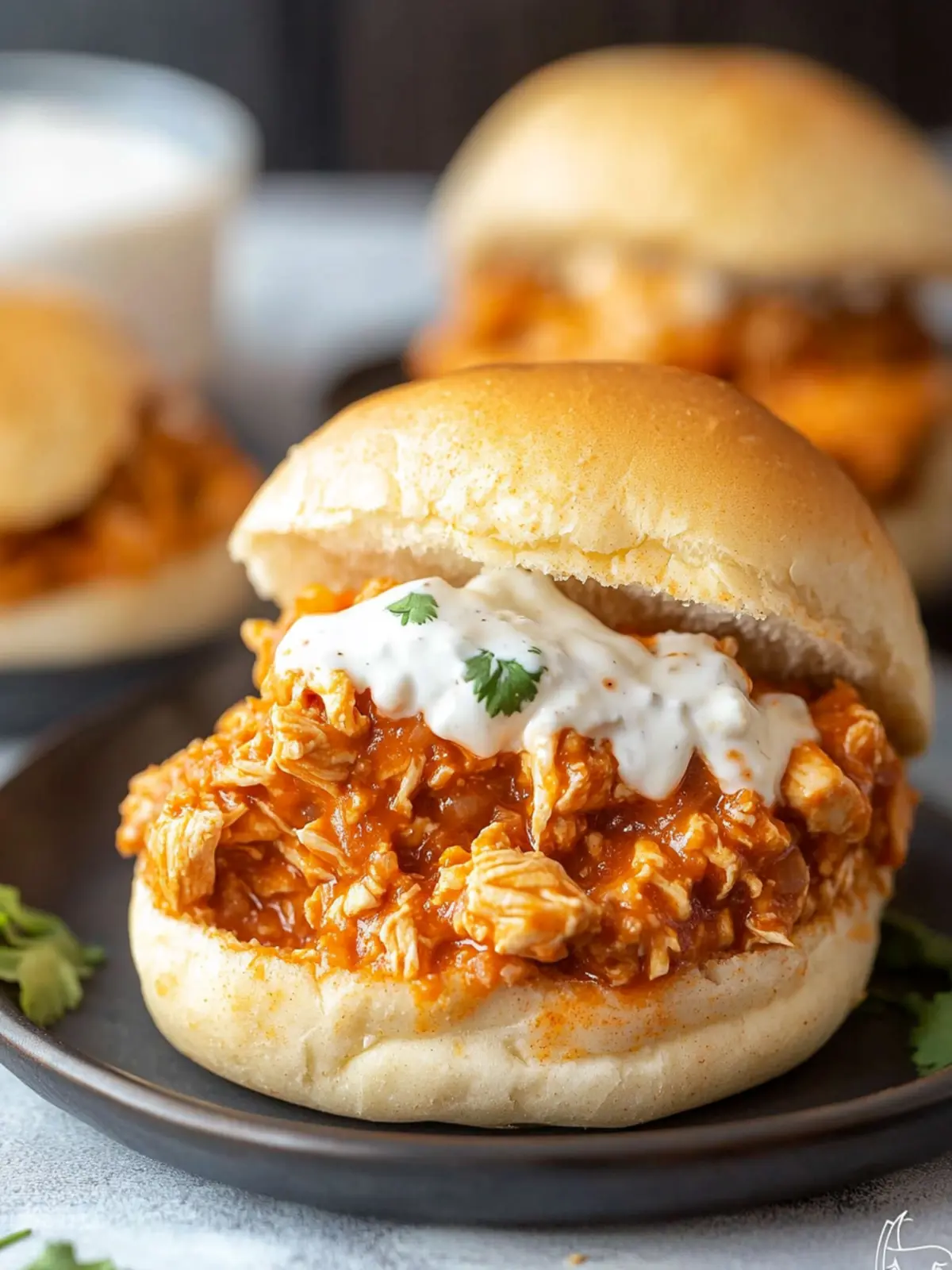 Buffalo Chicken Sloppy Joes: Game Day's New Favorite Bite 4 Buffalo Chicken Sloppy Joes