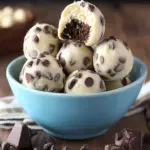 Irresistible Chocolate Chip Cookie Dough Cheesecake Balls 41 Chocolate Chip Cookie Dough Cheesecake Balls