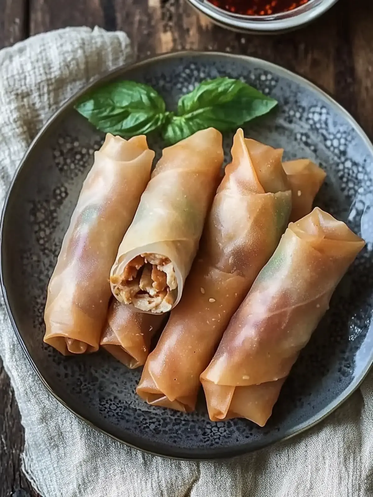 Crispy Chinese Chicken Spring Rolls to Ignite Your Tastebuds 3 Chinese Chicken Spring Rolls