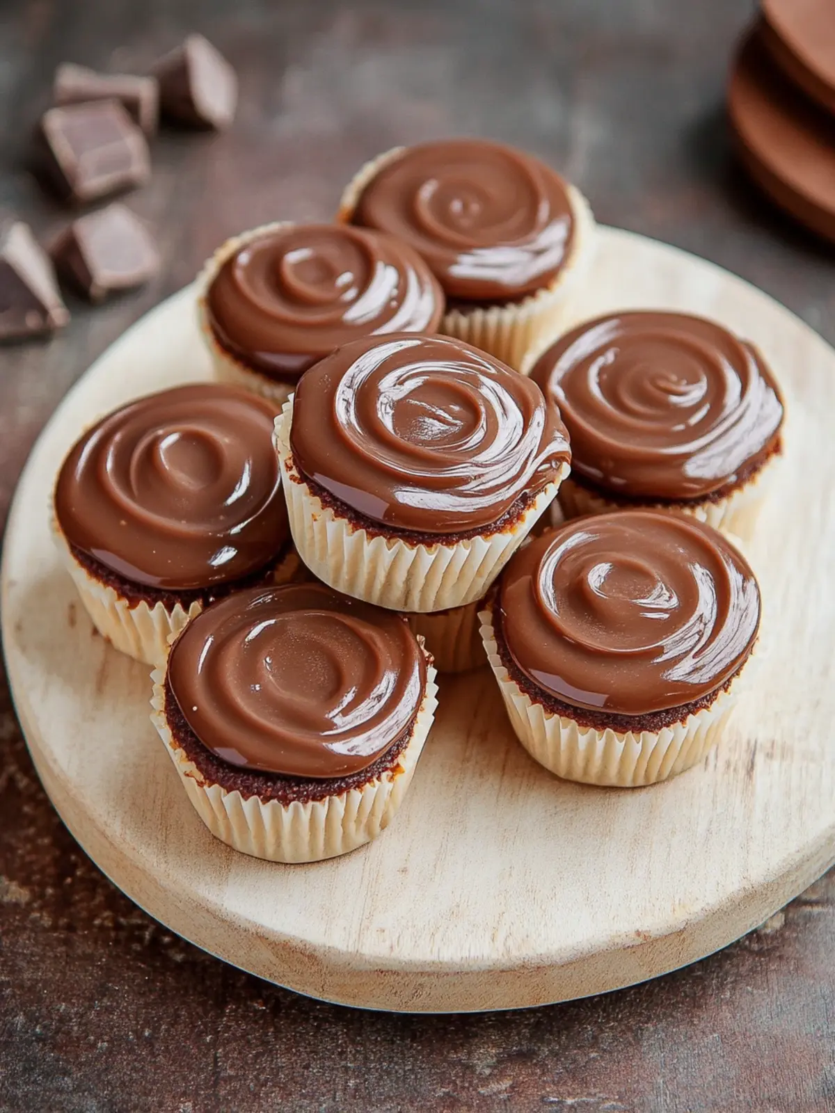 Melt-in-Your-Mouth Chocolate Caramel Cups for Sweet Moments 4 Chocolate Caramel Cups