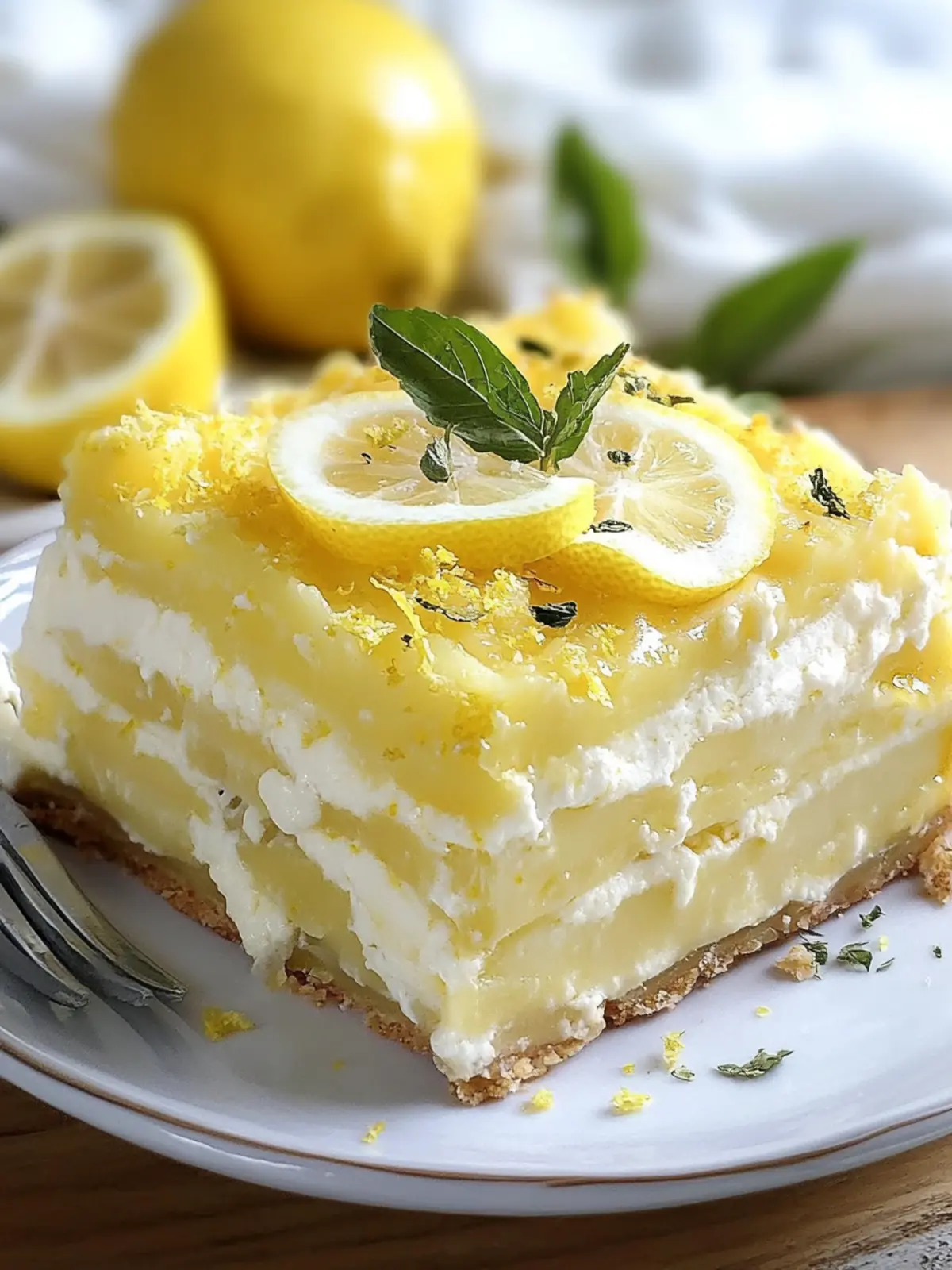 Lemon Lasagna That Will Brighten Your Dessert Game 5 Lemon Lasagna
