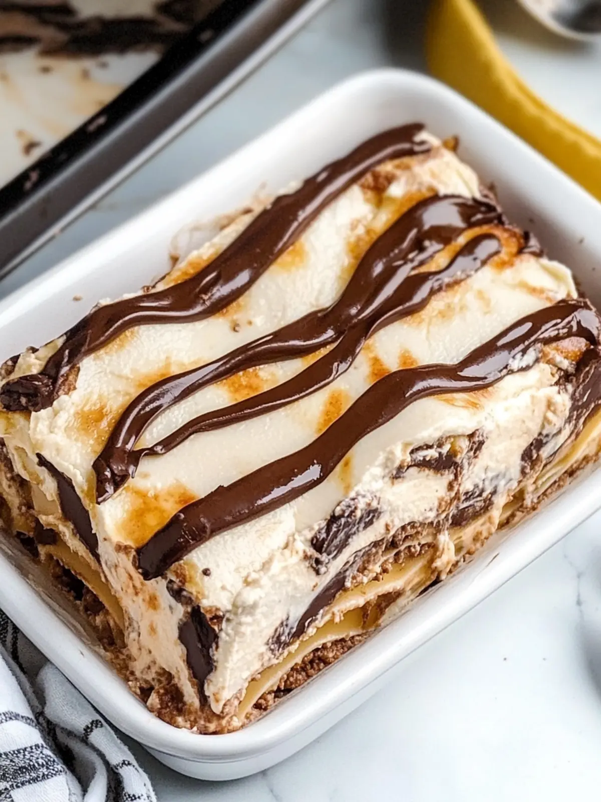 Decadent Peanut Butter Chocolate Lasagna You'll Crave 4 Peanut Butter Chocolate Lasagna