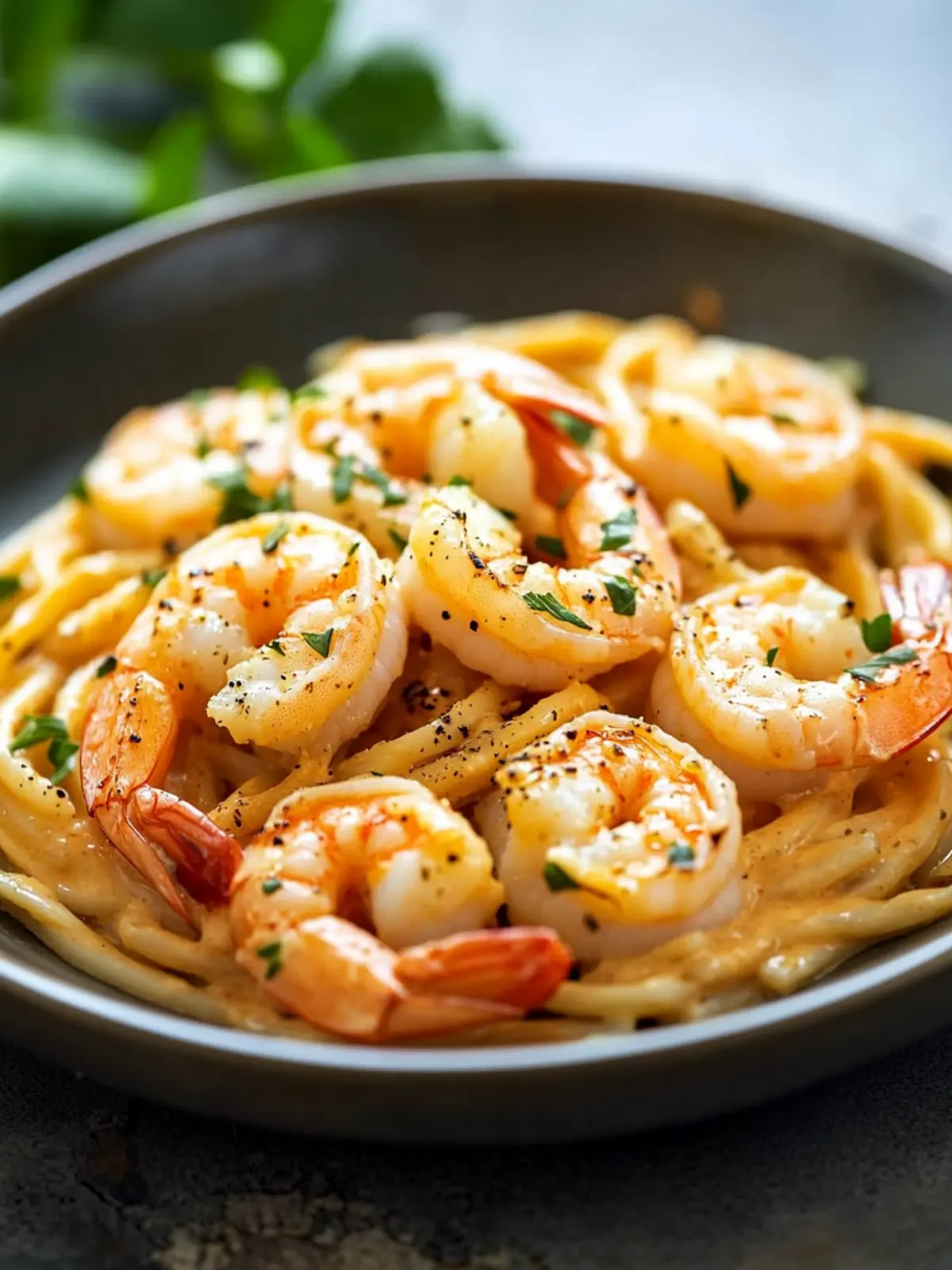 Creamy Garlic Shrimp Fettuccine: A Dinner that Dazzles 3 Creamy Garlic Shrimp