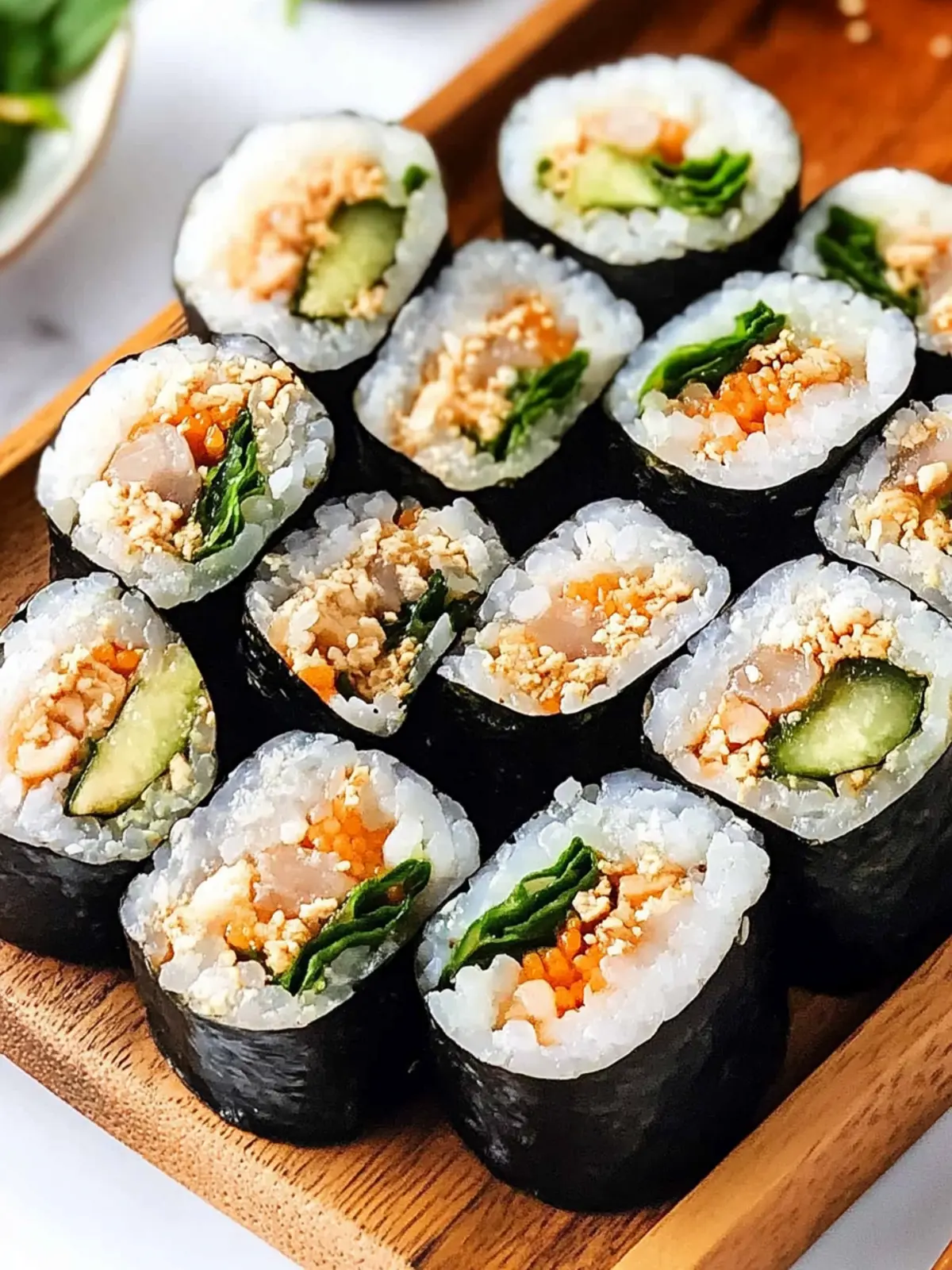 Spicy Tuna Kimbap Rolls that Will Elevate Your Dinner Game 4 Spicy Tuna Kimbap Rolls
