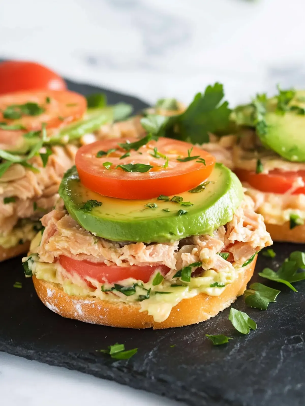 Delicious Avocado Tuna Melts for a Quick, Fresh Delight 2 Avocado Tuna Melts