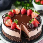 Irresistible Chocolate Covered Strawberry Cheesecake Recipe 9 Chocolate Covered Strawberry Cheesecake