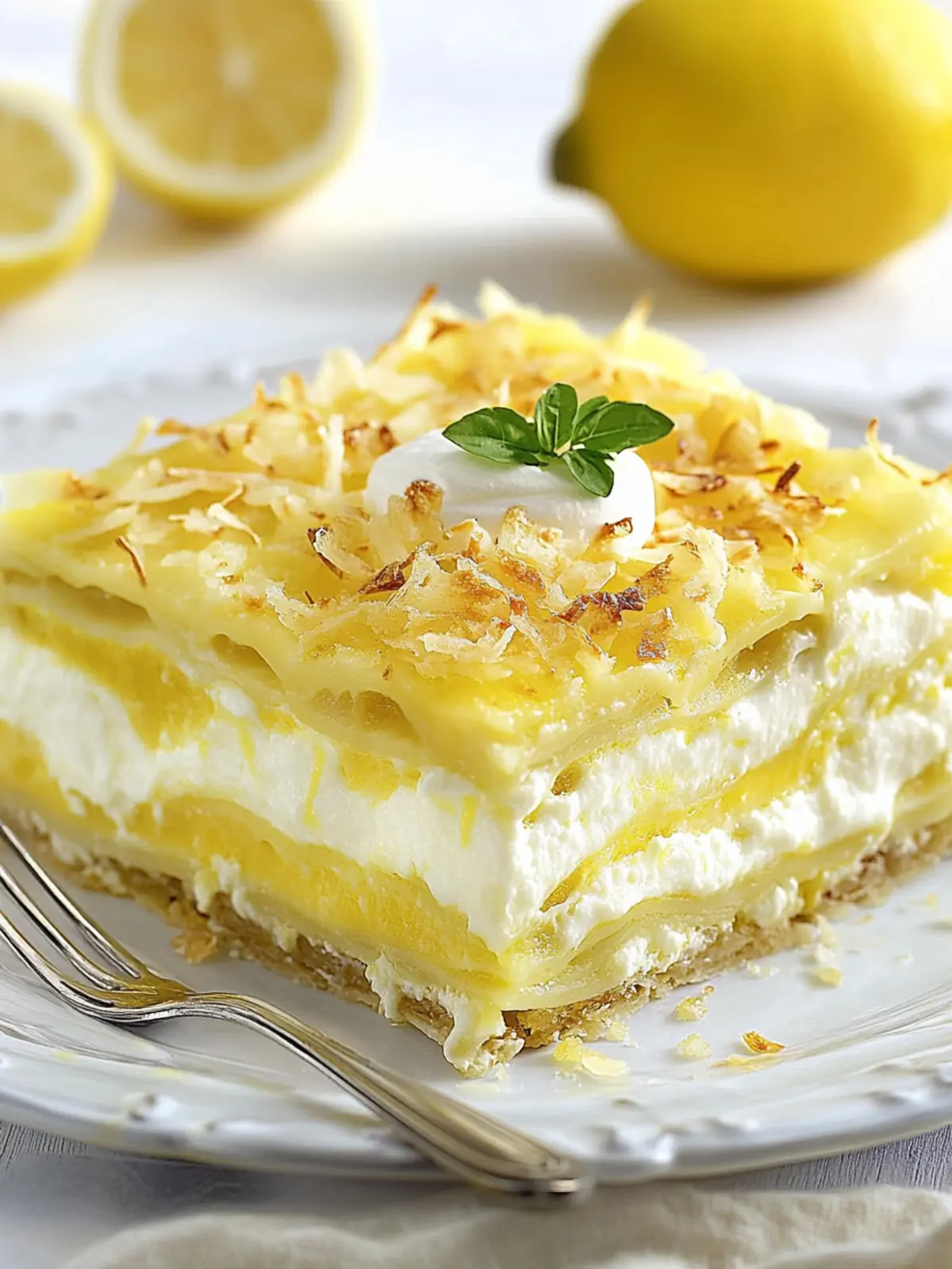 Lemon Lasagna That Will Brighten Your Dessert Game 4 Lemon Lasagna