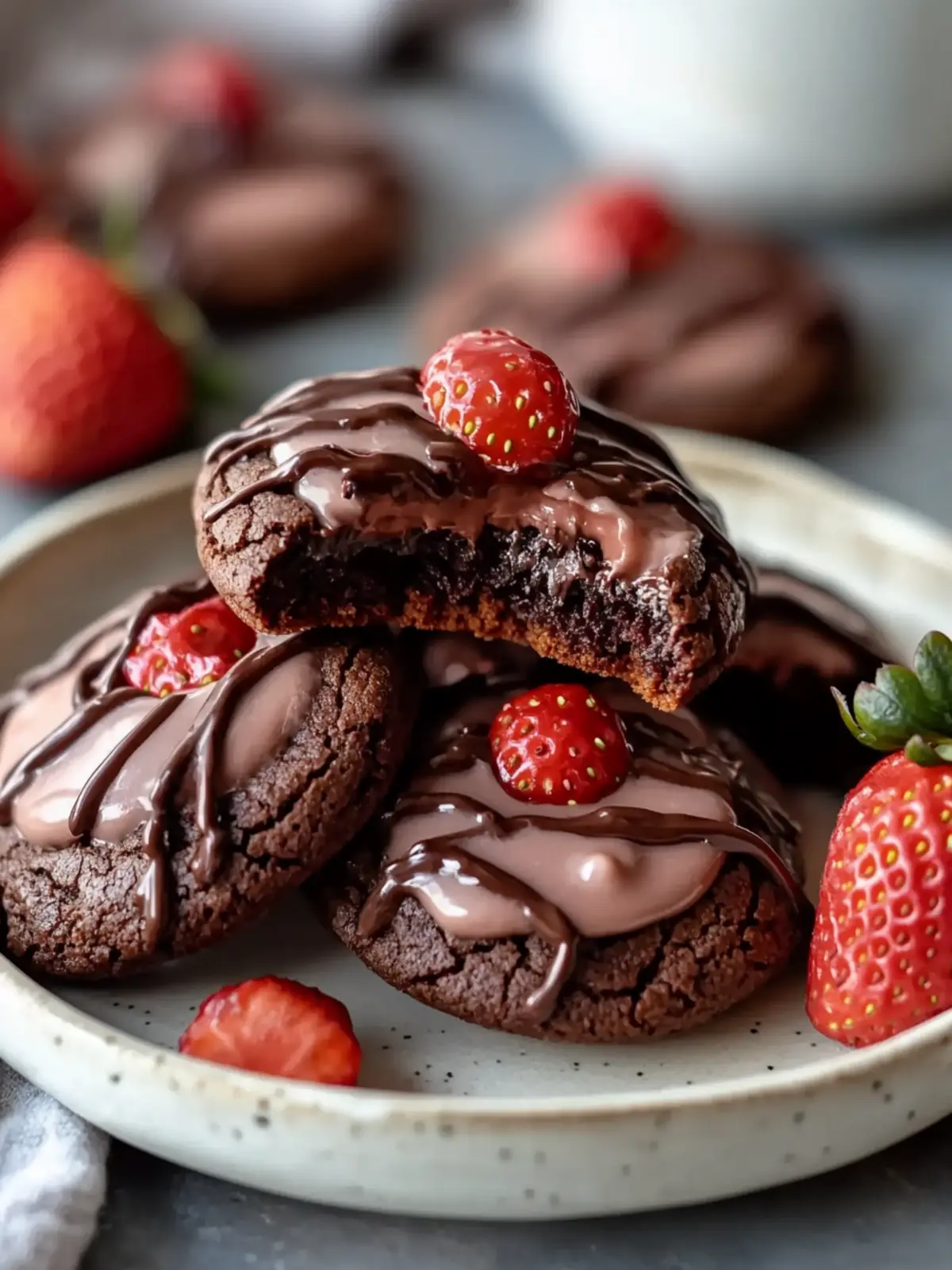 Delicious Chocolate Covered Strawberry Cookies to Savor 3 Chocolate Covered Strawberry Cookies