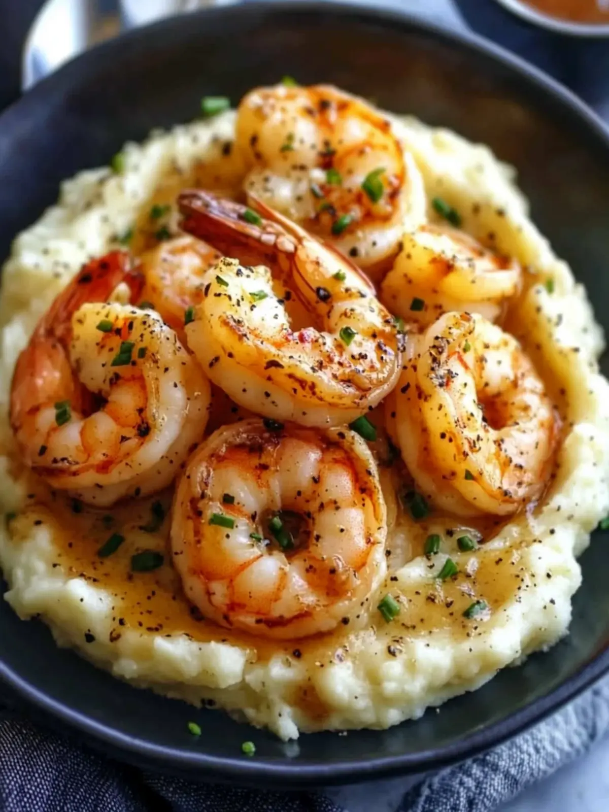 Creamy Garlic Shrimp Over Mashed Potatoes for a Cozy Dinner 3 Creamy Garlic Shrimp Over Mashed Potatoes