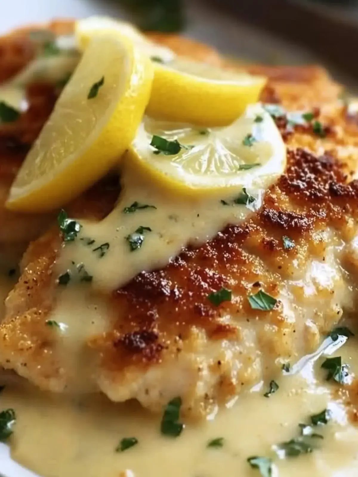 Lemon Pecorino Crusted Chicken with Creamy Lemon Sauce Magic 4 Lemon Pecorino Crusted Chicken With Creamy Lemon Sauce