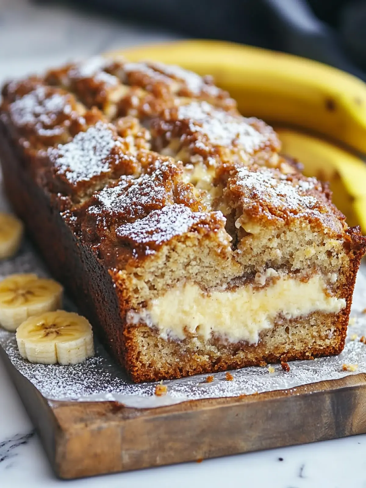 Indulge in Cheesecake Banana Bread Bliss at Home 5 Cheesecake Banana Bread