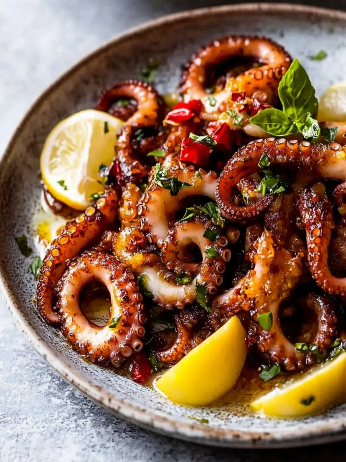 Crispy Marinated Baby Octopus for Tasty Grilling Nights 4 Crispy marinated baby octopus - RecipeTin Eats