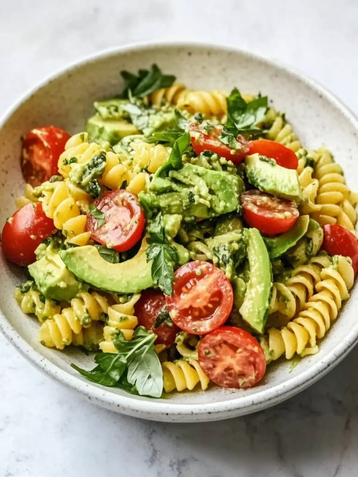 High Protein Avocado Pasta Salad for a Flavorful Boost 5 High Protein Avocado Pasta Salad