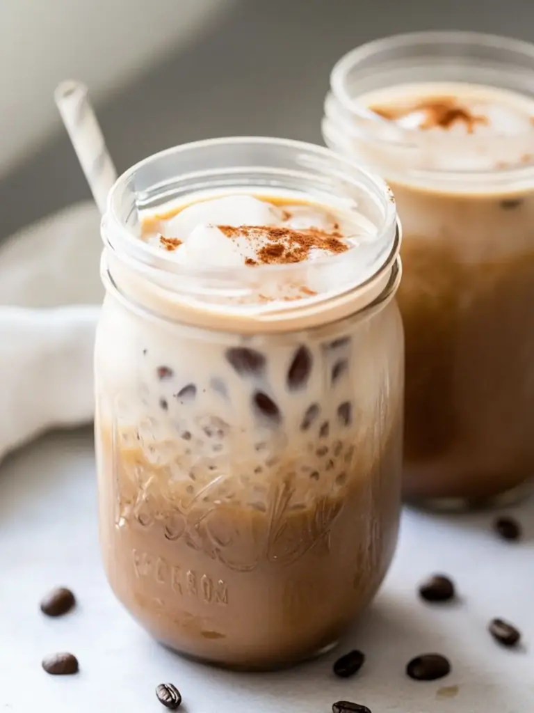 High Protein Iced Coffee (31g Protein, Low Cal)