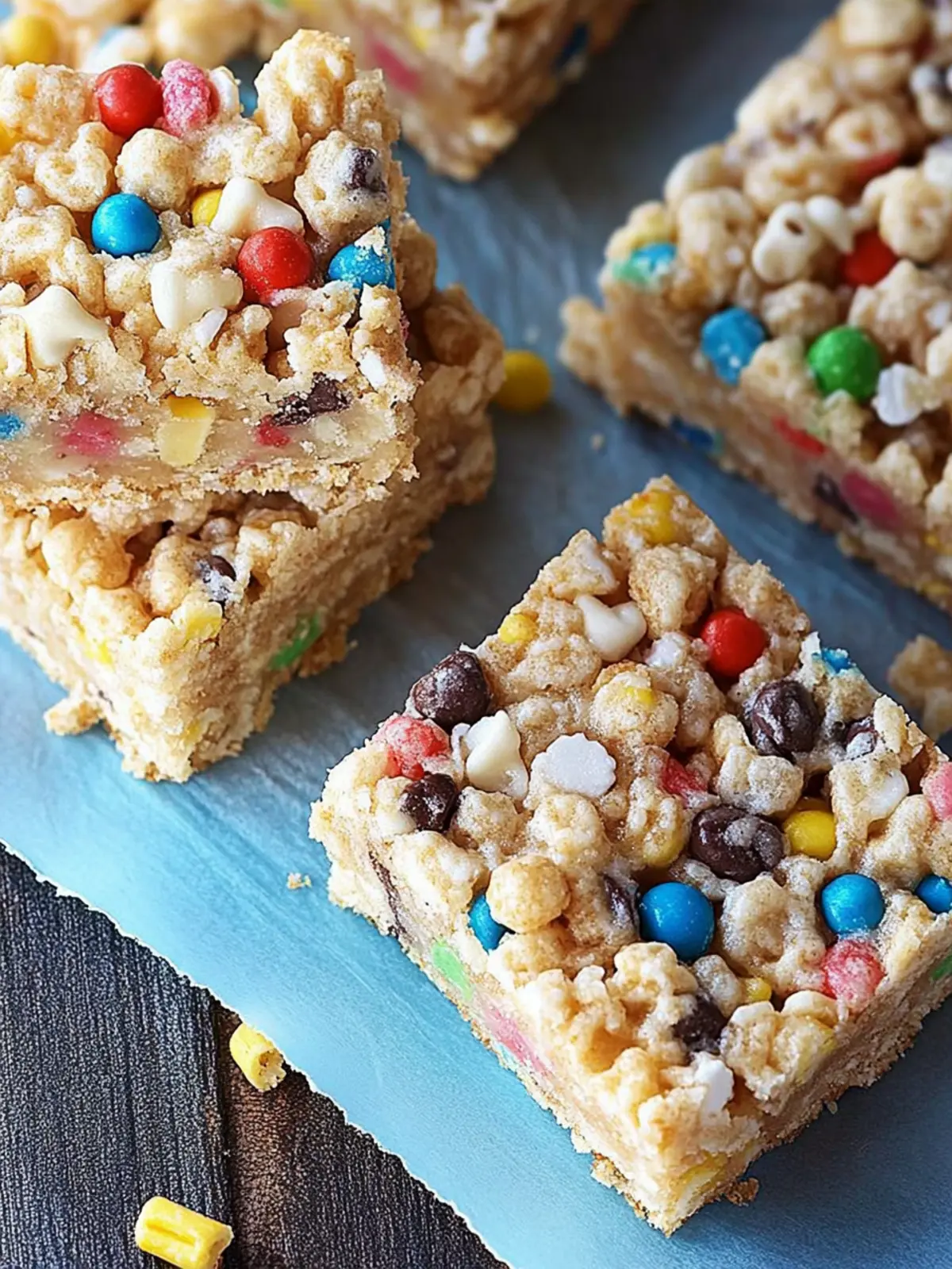 No-Bake Cereal Cookie Bars for Effortless Snack Bliss 2 No-Bake Cereal Cookie Bars