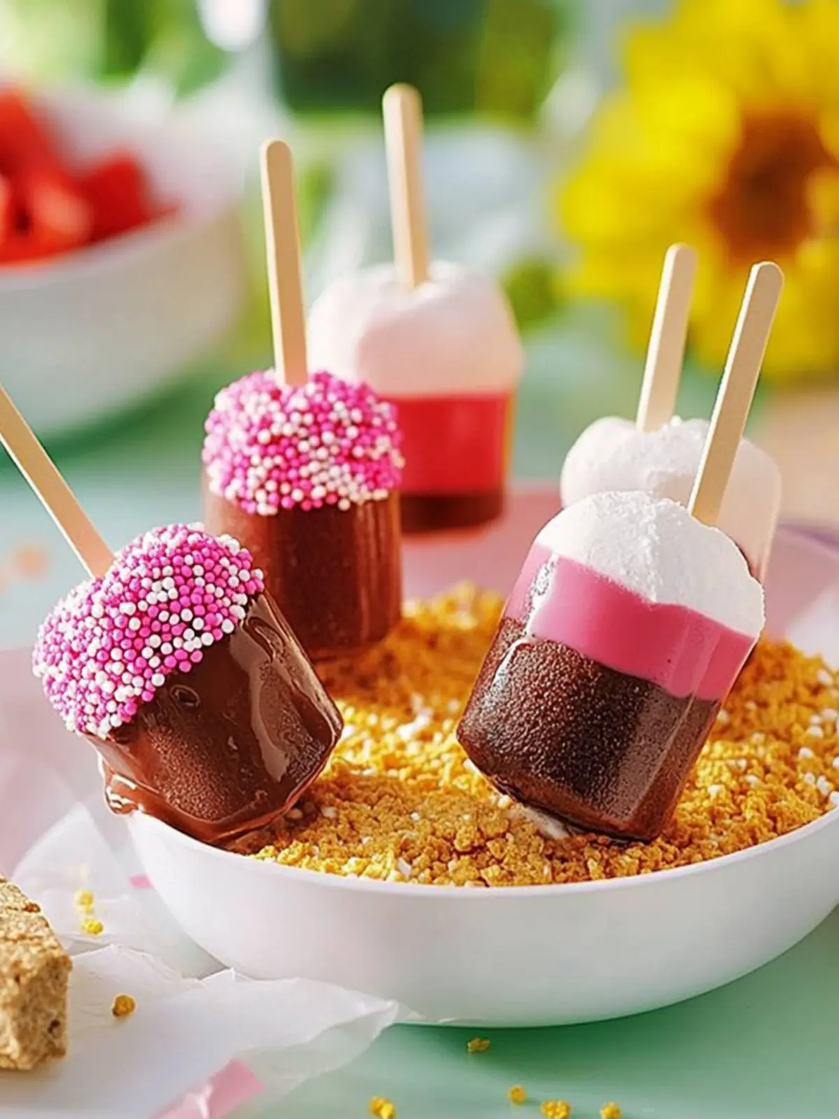 S'more Pops Delight: Irresistible Chocolate Marshmallow Treats 2 S’more Pops