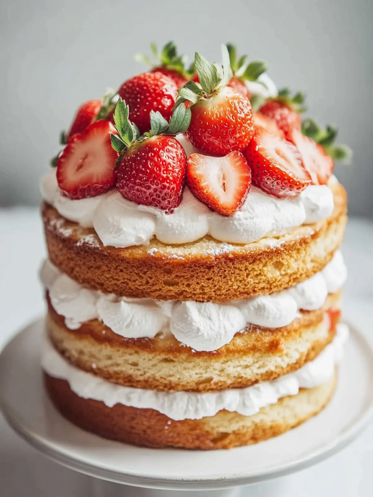 Strawberry Shortcake Cake That'll Brighten Your Day 3 Strawberry Shortcake Cake