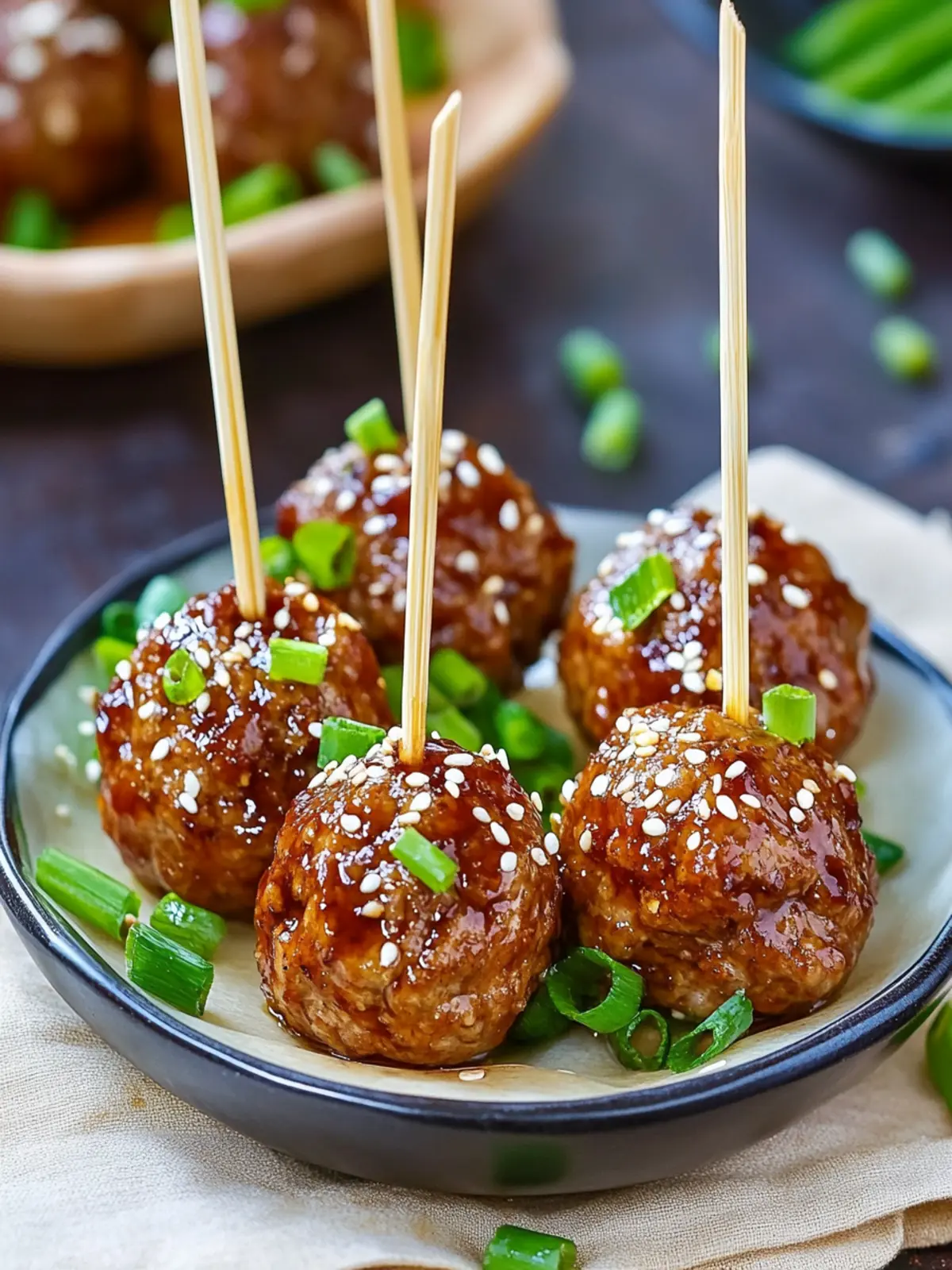 Savory Teriyaki Meatballs: A Flavor-Packed Dinner Delight 2 Teriyaki Meatballs