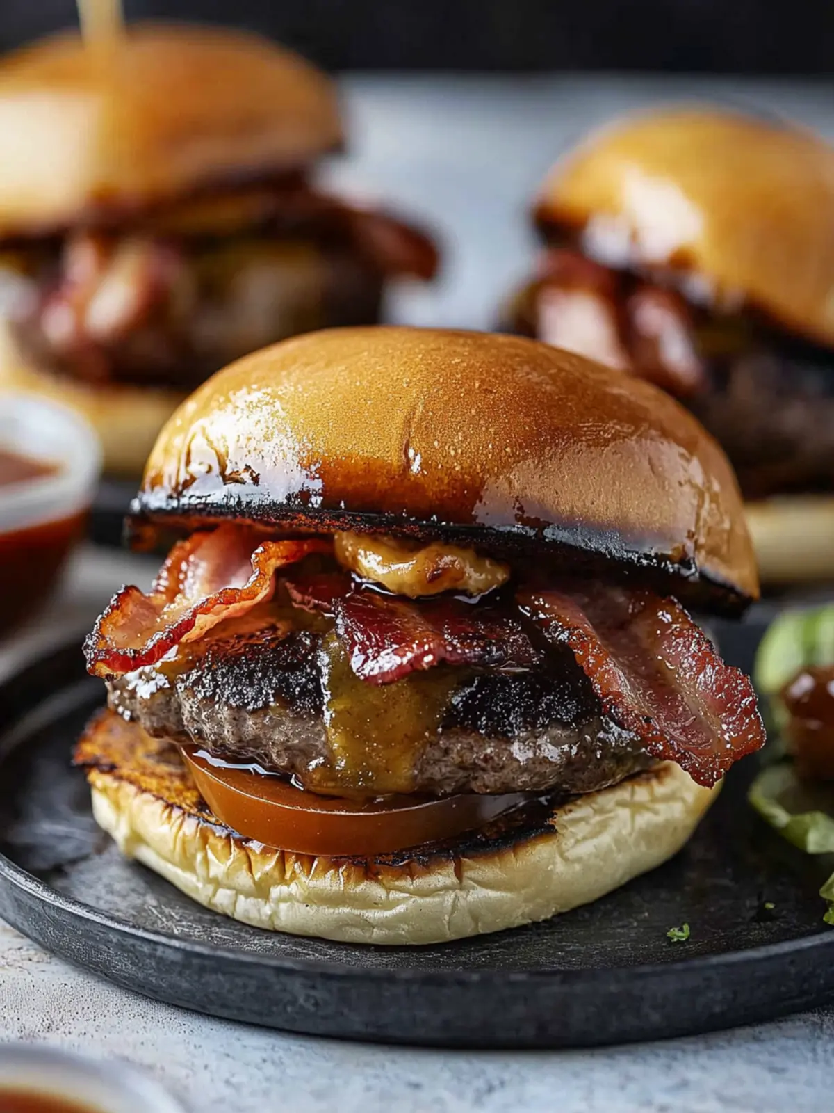 Grilled Bacon Bourbon Burgers for Ultimate Flavor Bliss 3 Grilled Bacon Bourbon Burgers
