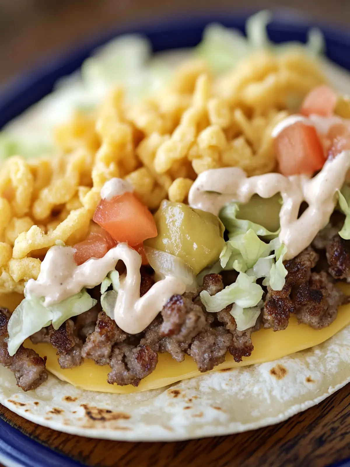 Easy Big Mac Smash Tacos Recipe for a Guilt-Free Feast 5 Easy Big Mac Smash Tacos Recipe