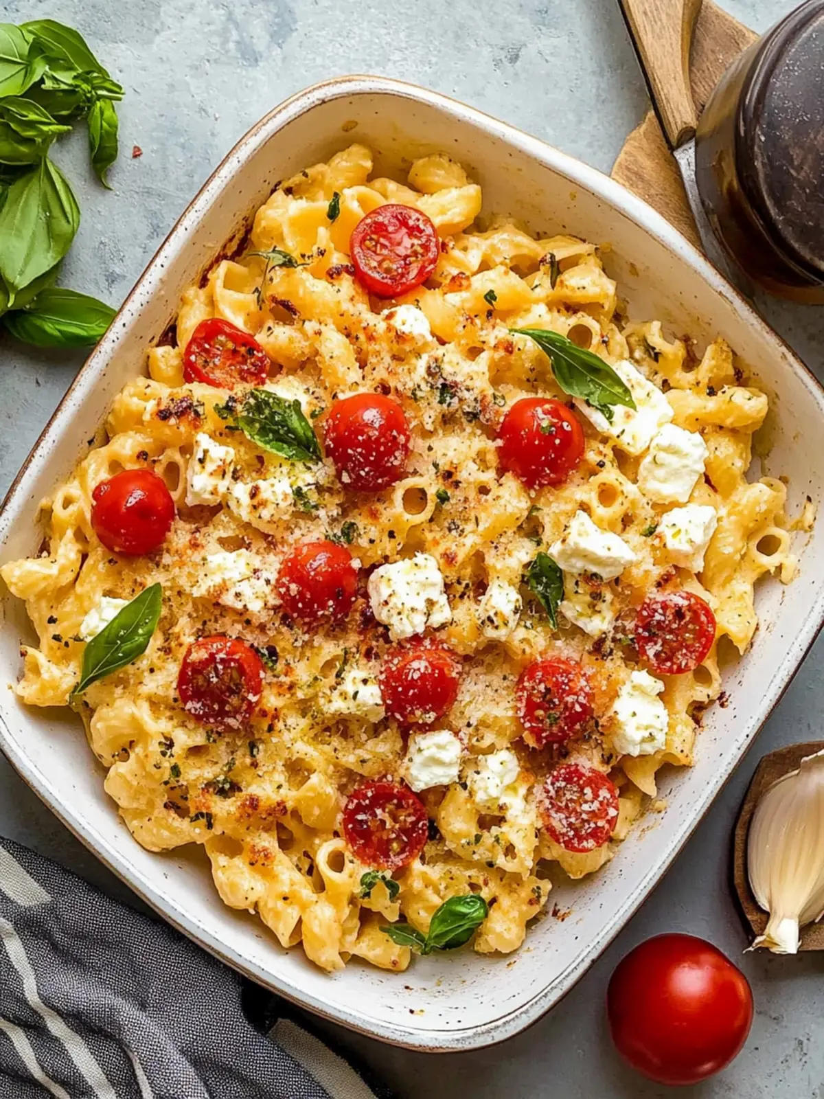 Savory Baked Feta Pasta: Your New Dinner Obsession! 3 Baked Feta Pasta