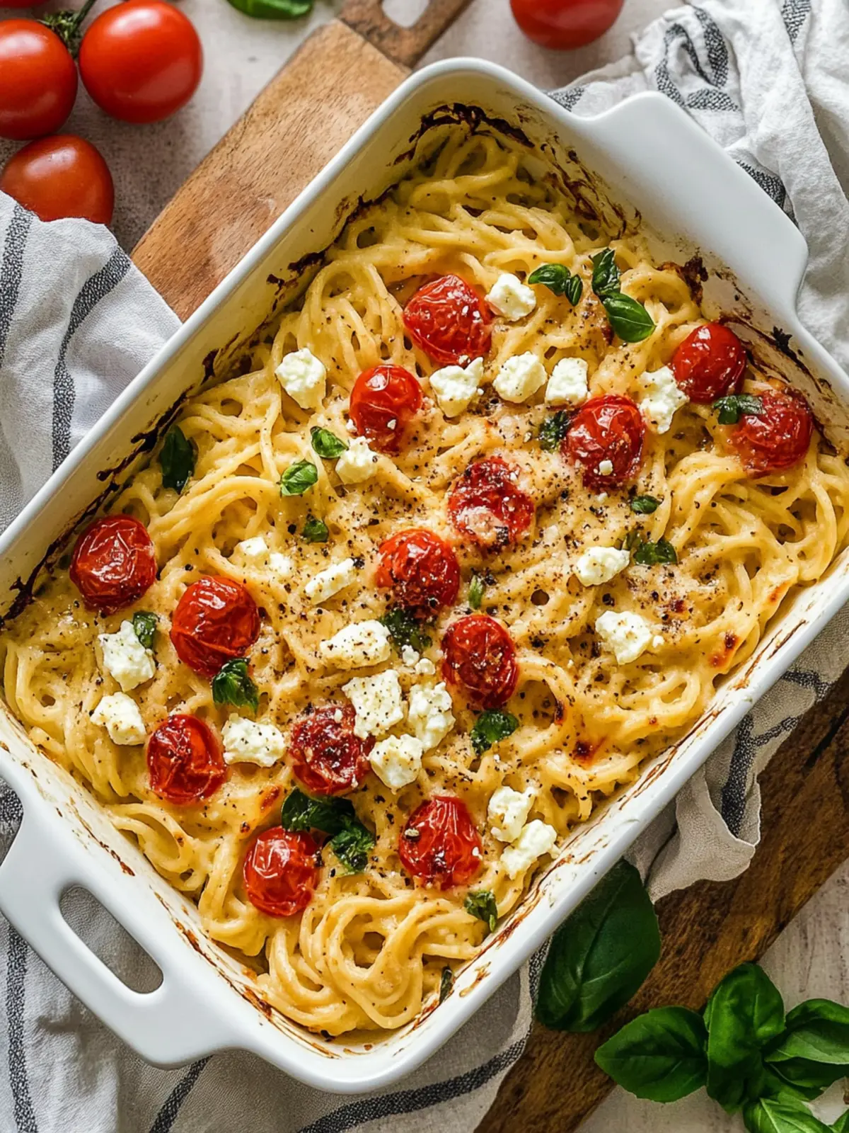 Mouthwatering Baked Feta Pasta to Elevate Your Dinner Routine 3 Baked Feta Pasta