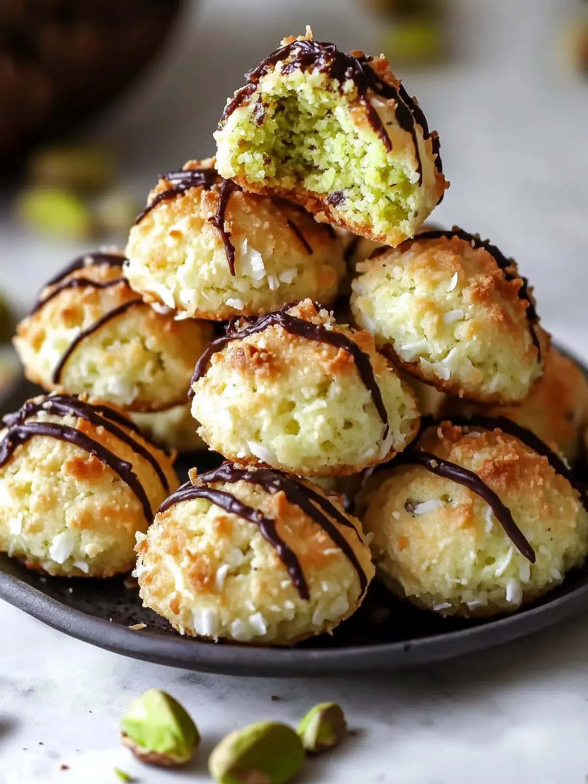 Irresistible Pistachio Coconut Macaroons You’ll Love 4 Pistachio Coconut Macaroons