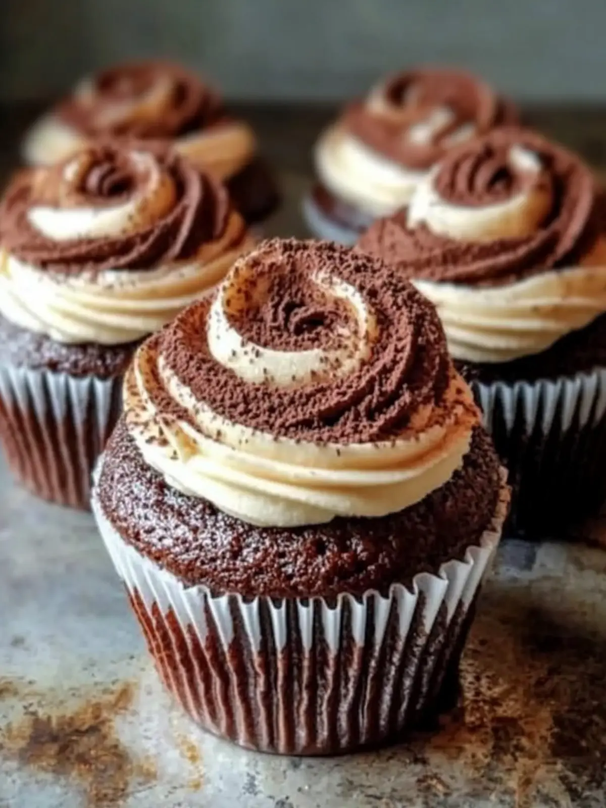 Decadent Chocolate Tiramisu Cupcakes for Sweet Indulgence 5 Decadent Chocolate Tiramisu Cupcakes