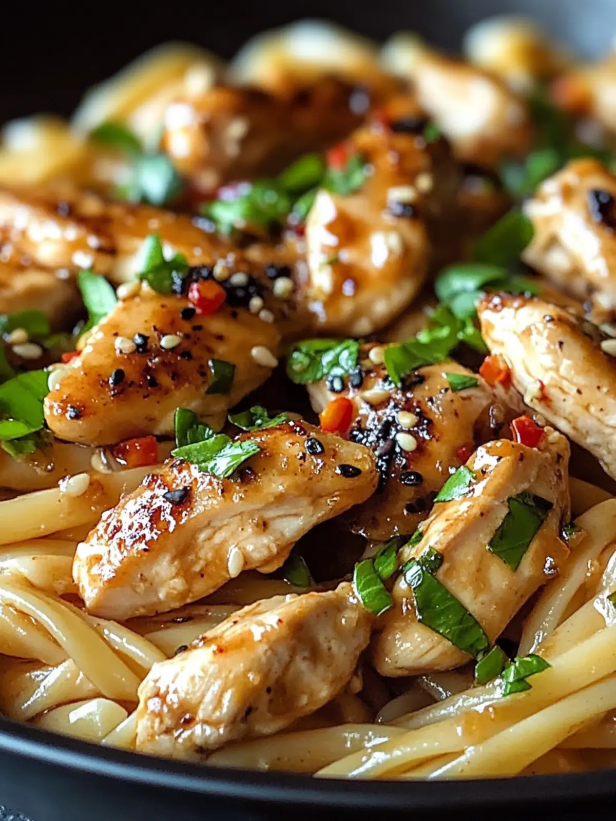 Sticky Honey Pepper Jack Chicken Pasta You’ll Crave Tonight 3 Sticky Honey Pepper Jack Chicken Pasta