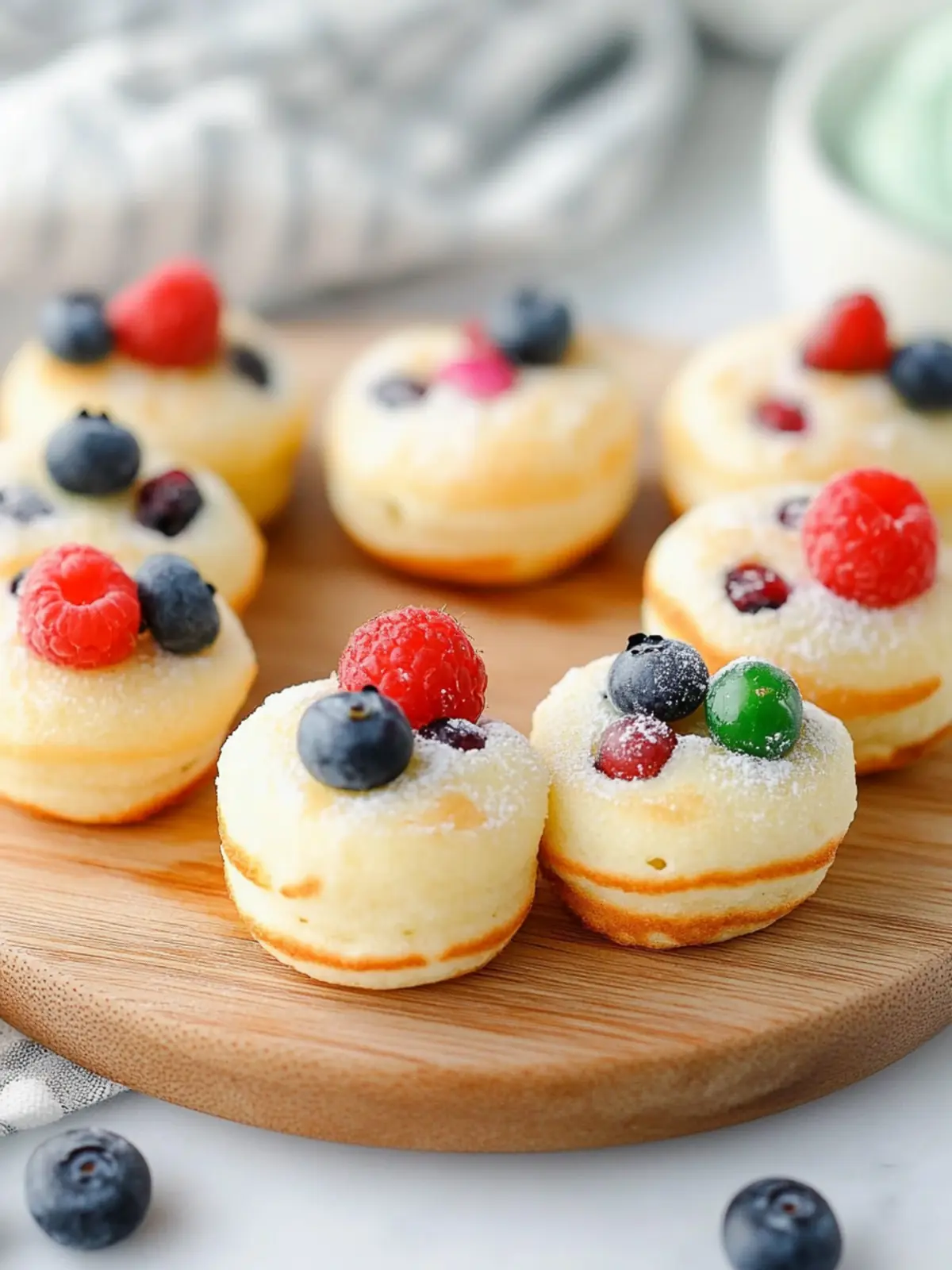 Mini Pancake Bites That Make Breakfast Fun and Tasty! 5 Mini Pancake Bites