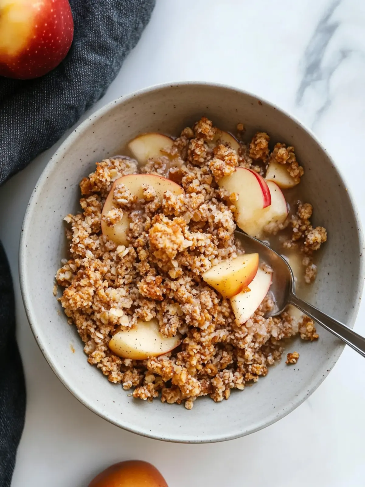 Delicious Healthy Breakfast Apple Crumble for Cozy Mornings 4 Healthy Breakfast Apple Crumble