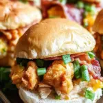 Crispy Buffalo Chicken Bacon Ranch Sliders for Game Day Fun 8 Crispy Buffalo Chicken Bacon Ranch Sliders